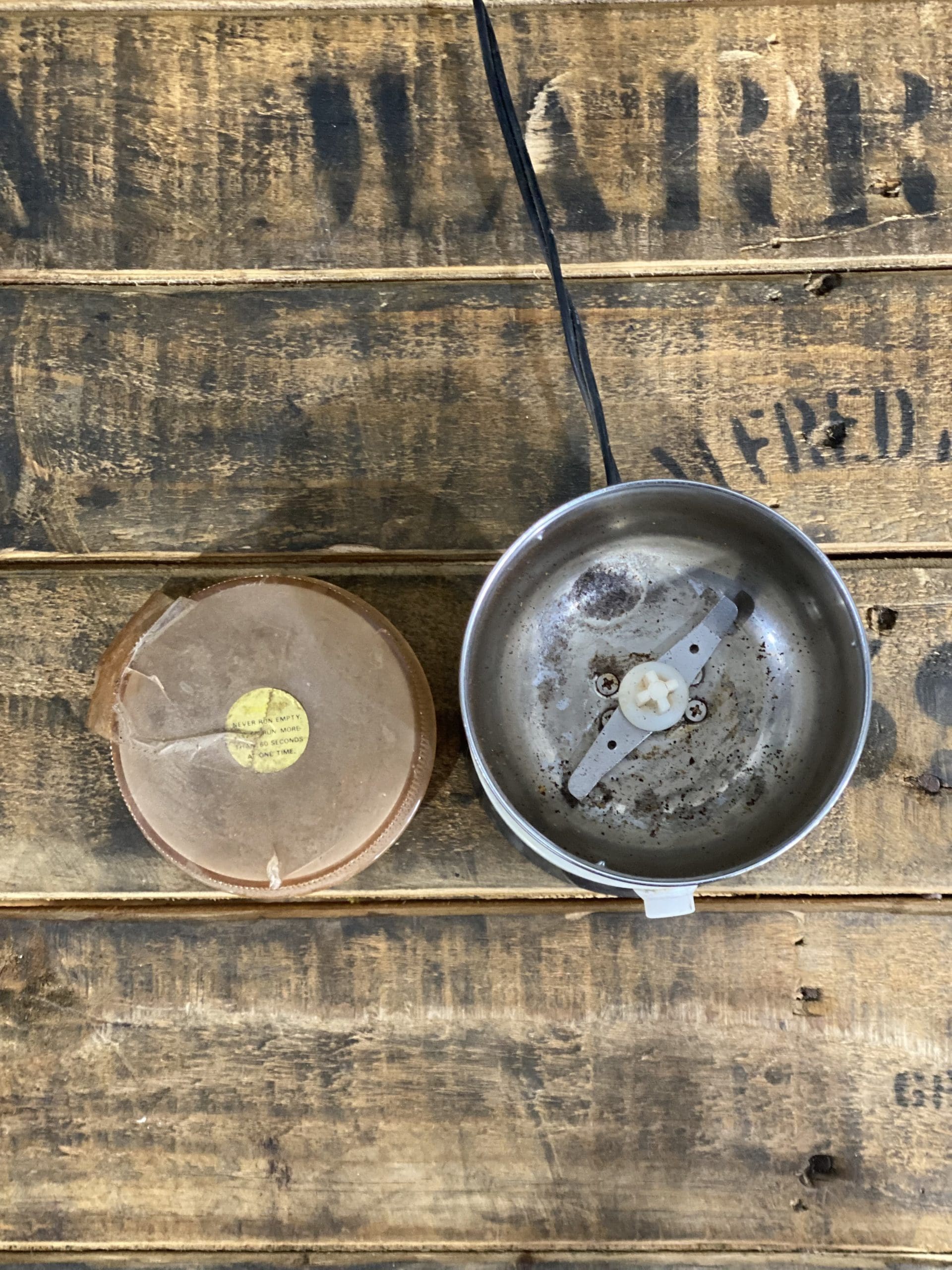 #20 1960’s Electric Spice & Coffee Grinder