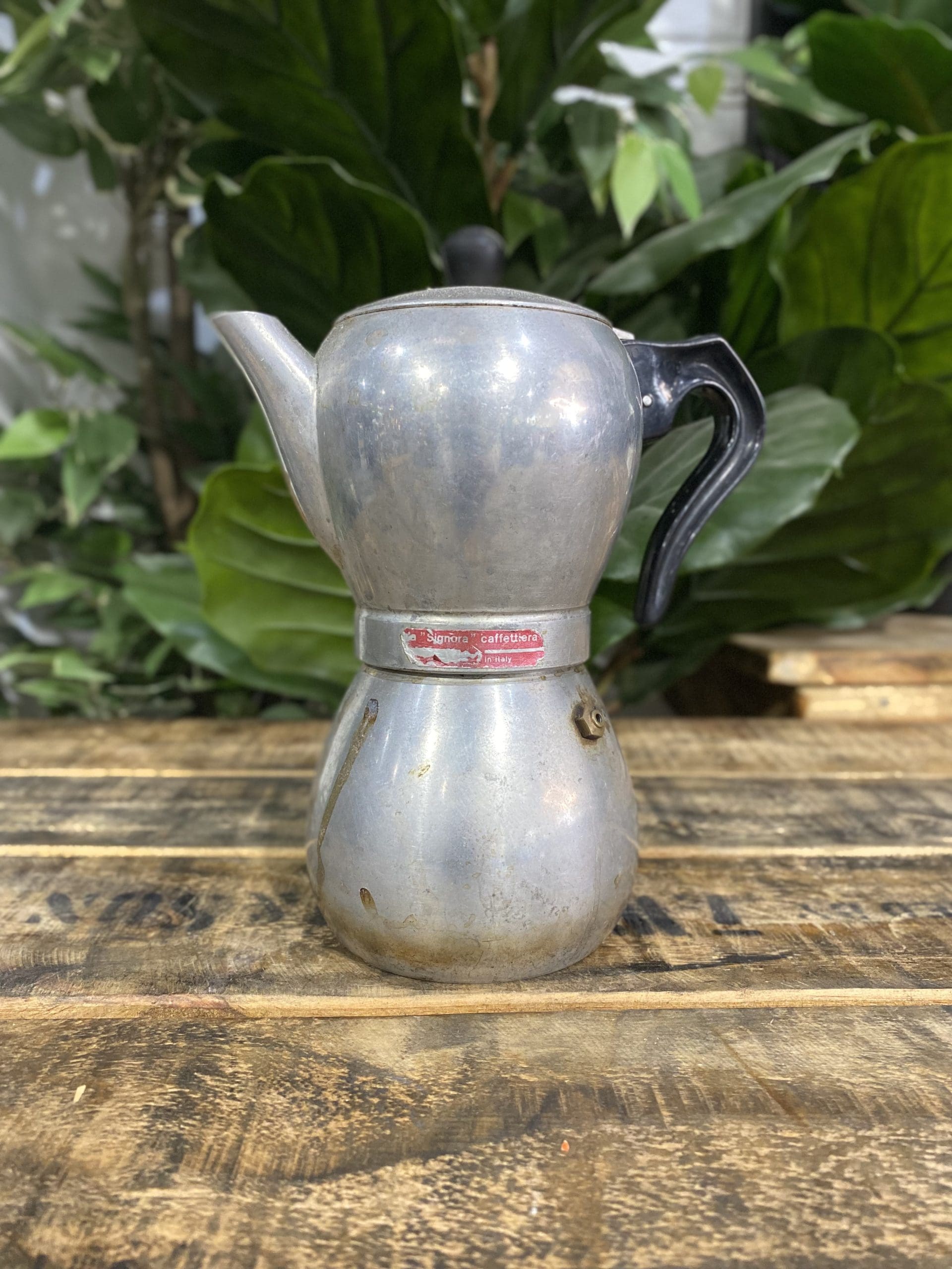 1950’s Aluminium Moka Pot Coffee Connoisseurs Collector Item