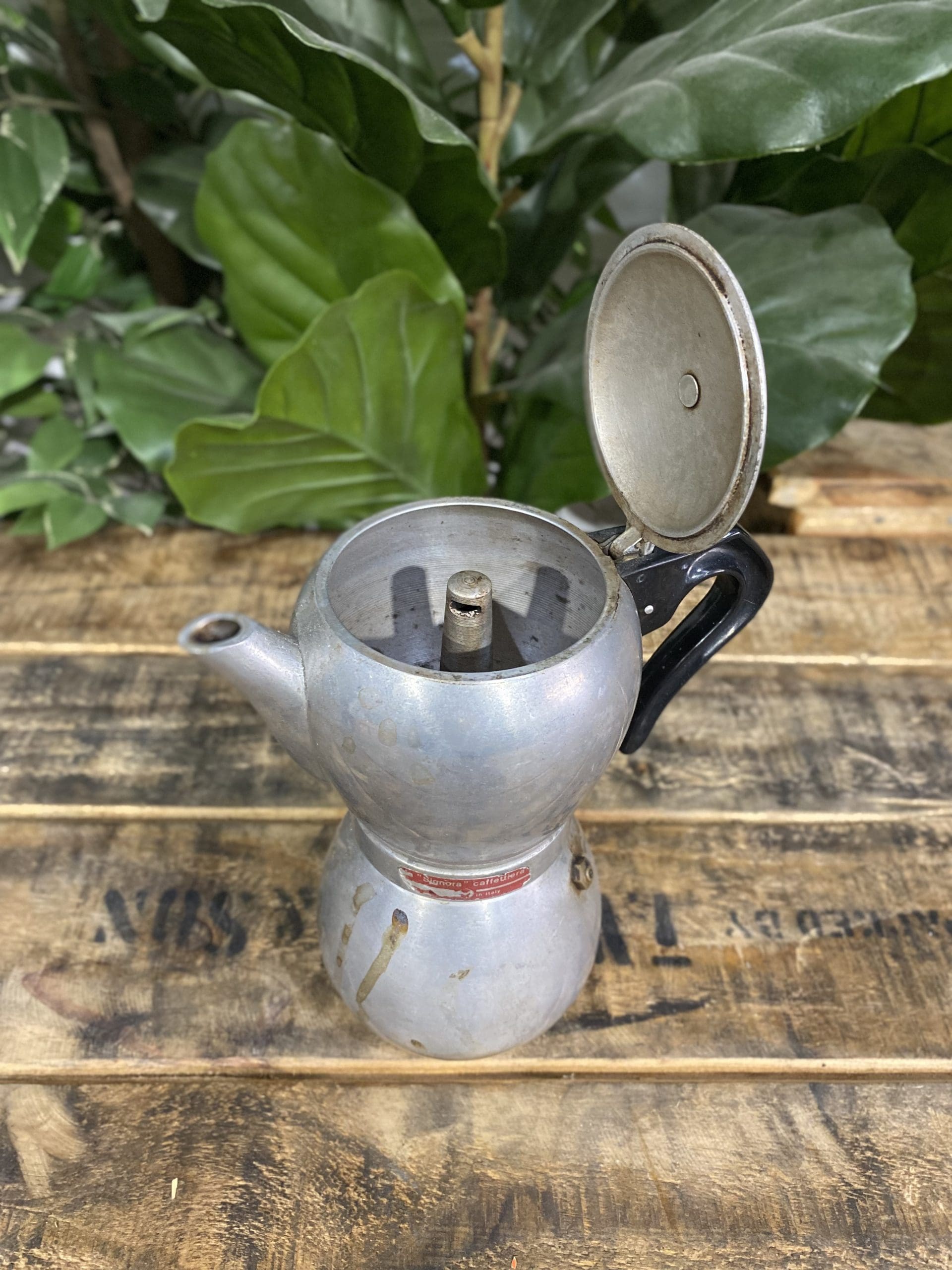 1950’s Aluminium Moka Pot Coffee Connoisseurs Collector Item