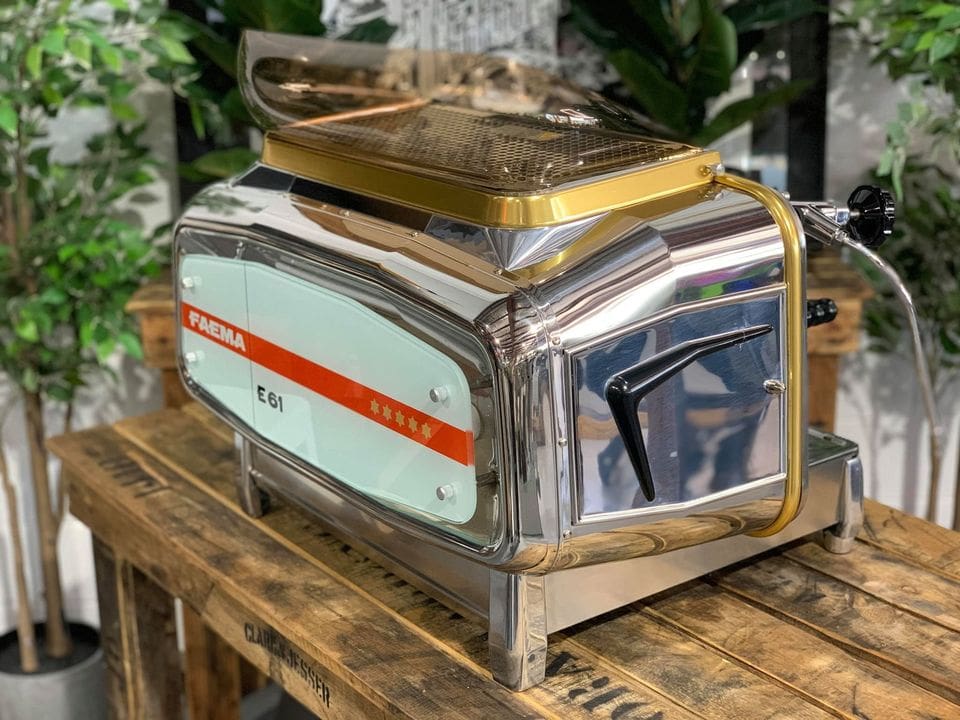 Faema E61 Jubilee Volumetric 2 Group Stainless - Used