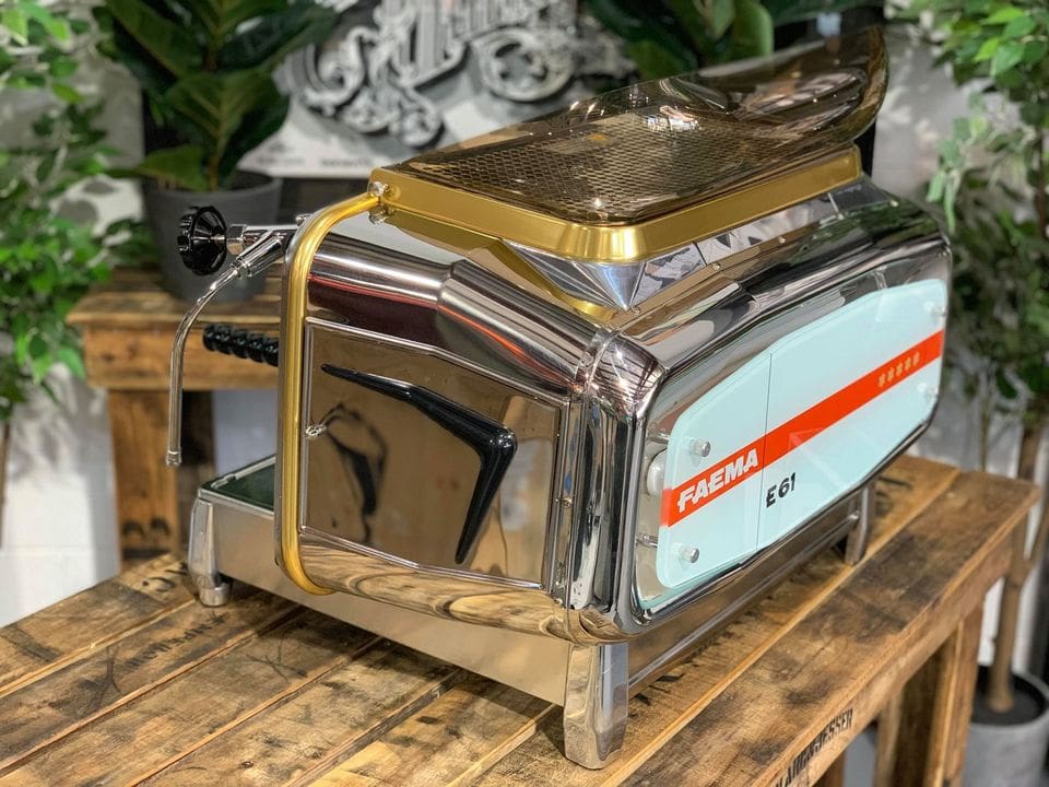 Faema E61 Jubilee Volumetric 2 Group Stainless - Used