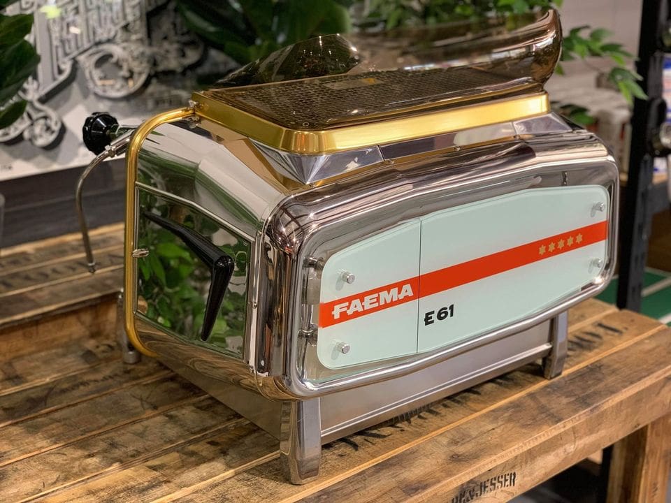 Faema E61 Jubilee Volumetric 2 Group Stainless - Used