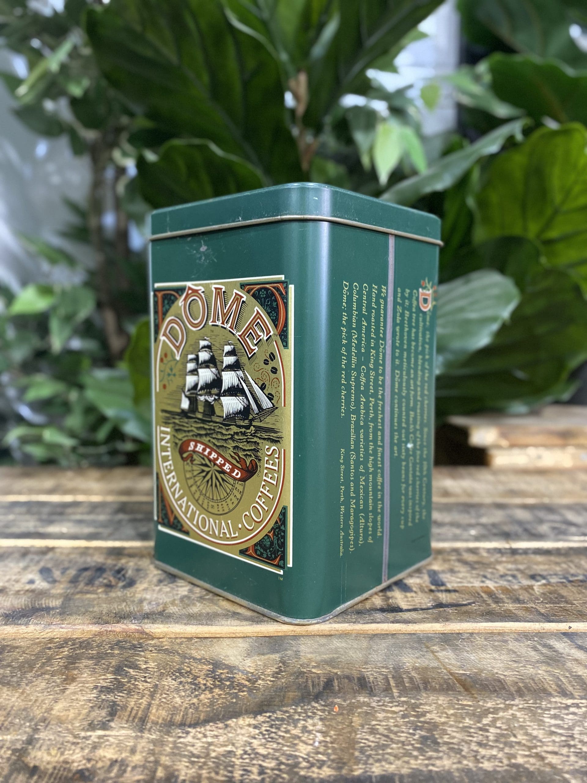 #402 1980’s Dome Coffee Tin