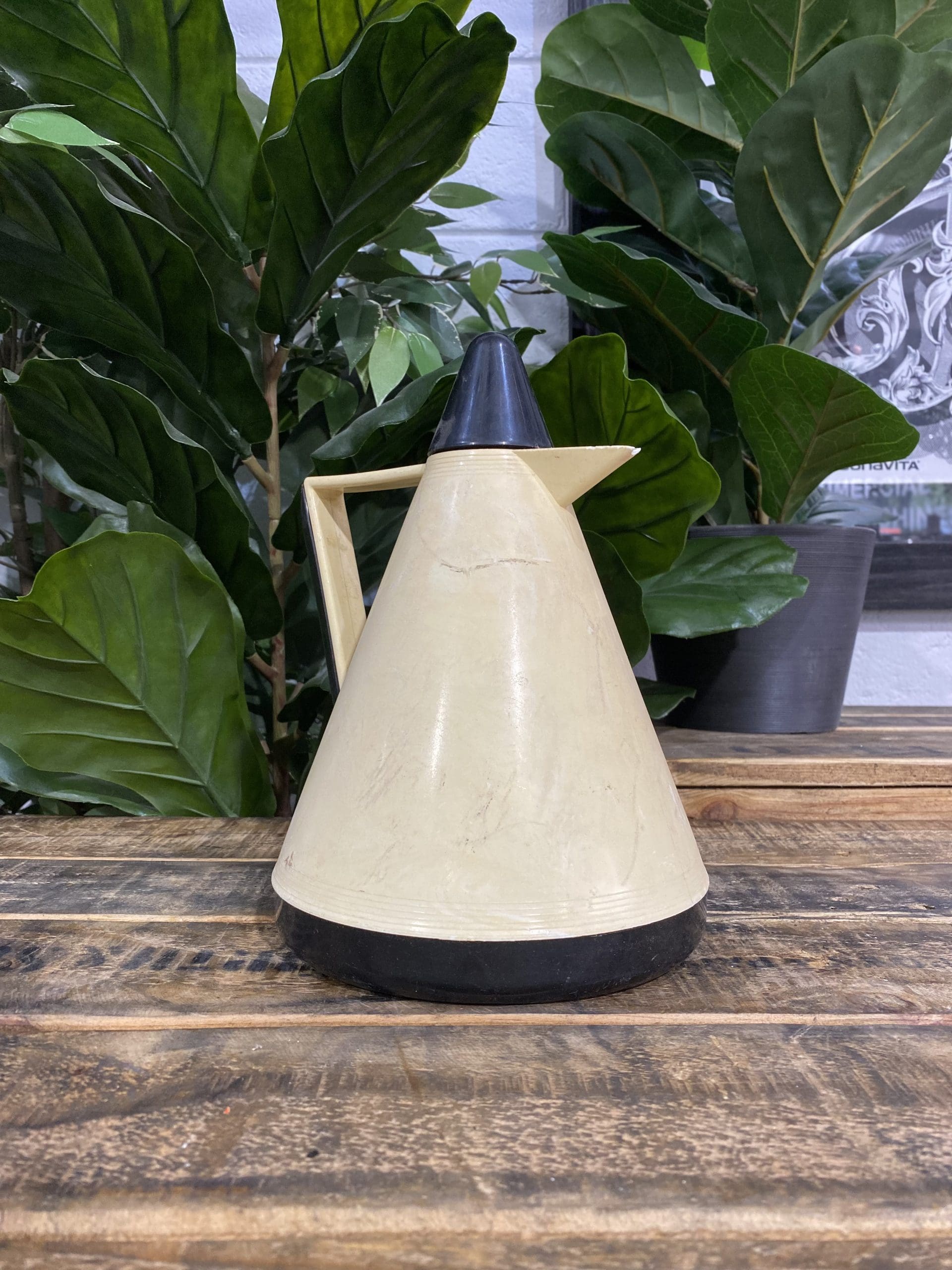 #404 1980’s Triangular Coffee Flask
