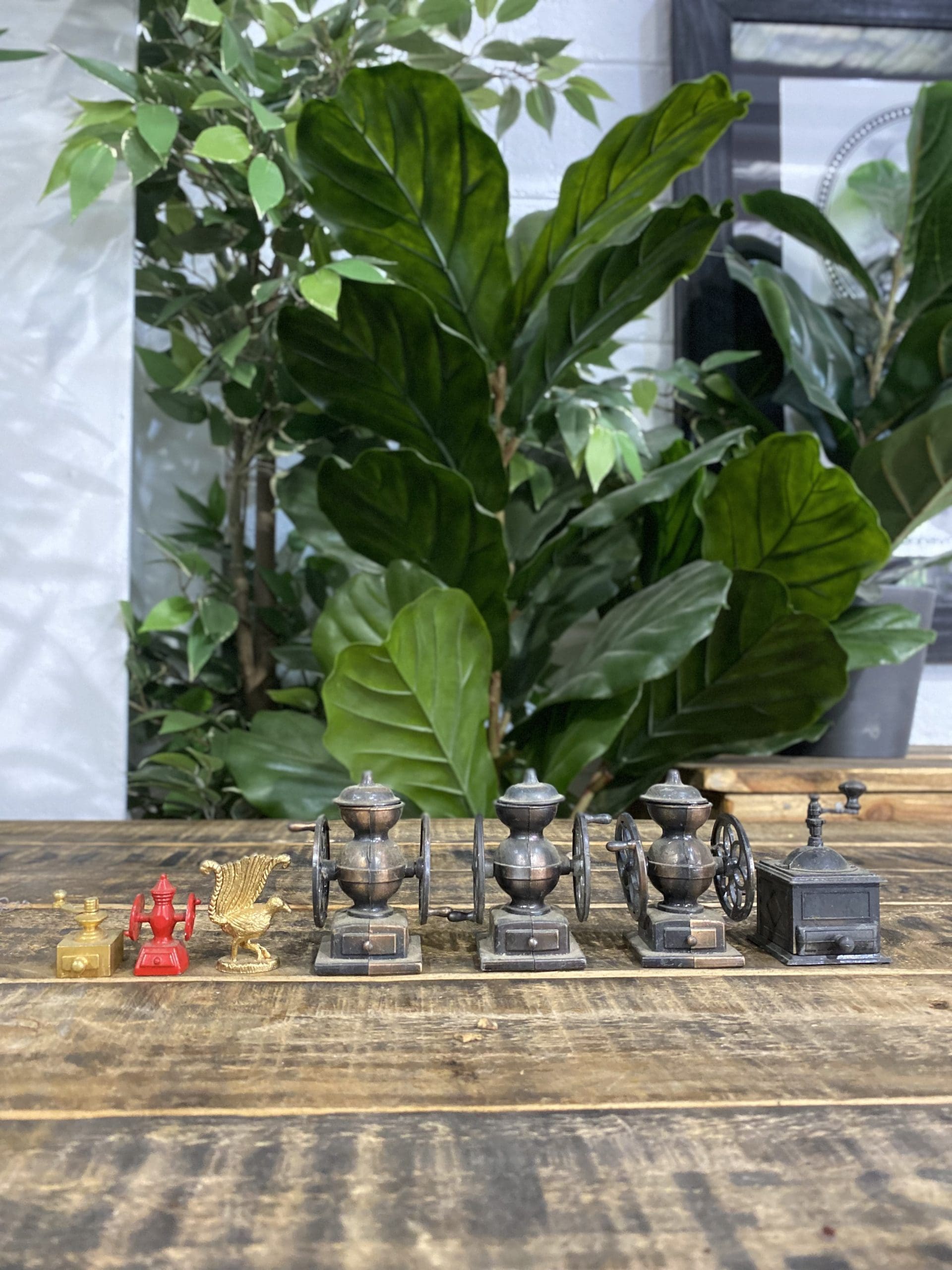 #511 1990’s Collection of Mini Coffee Grinder Sharpeners