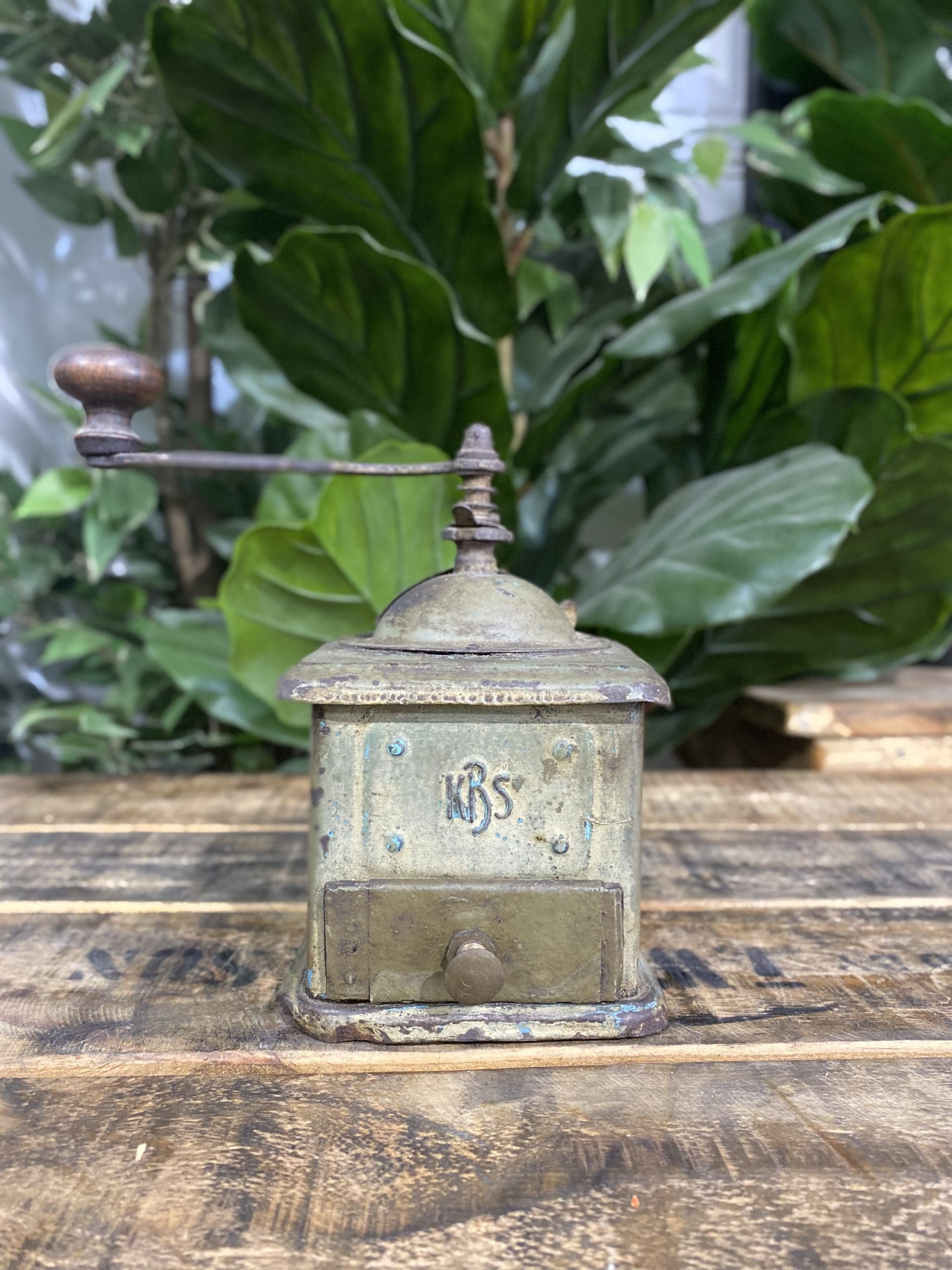 KBS Spring Loaded Hand Coffee Grinder