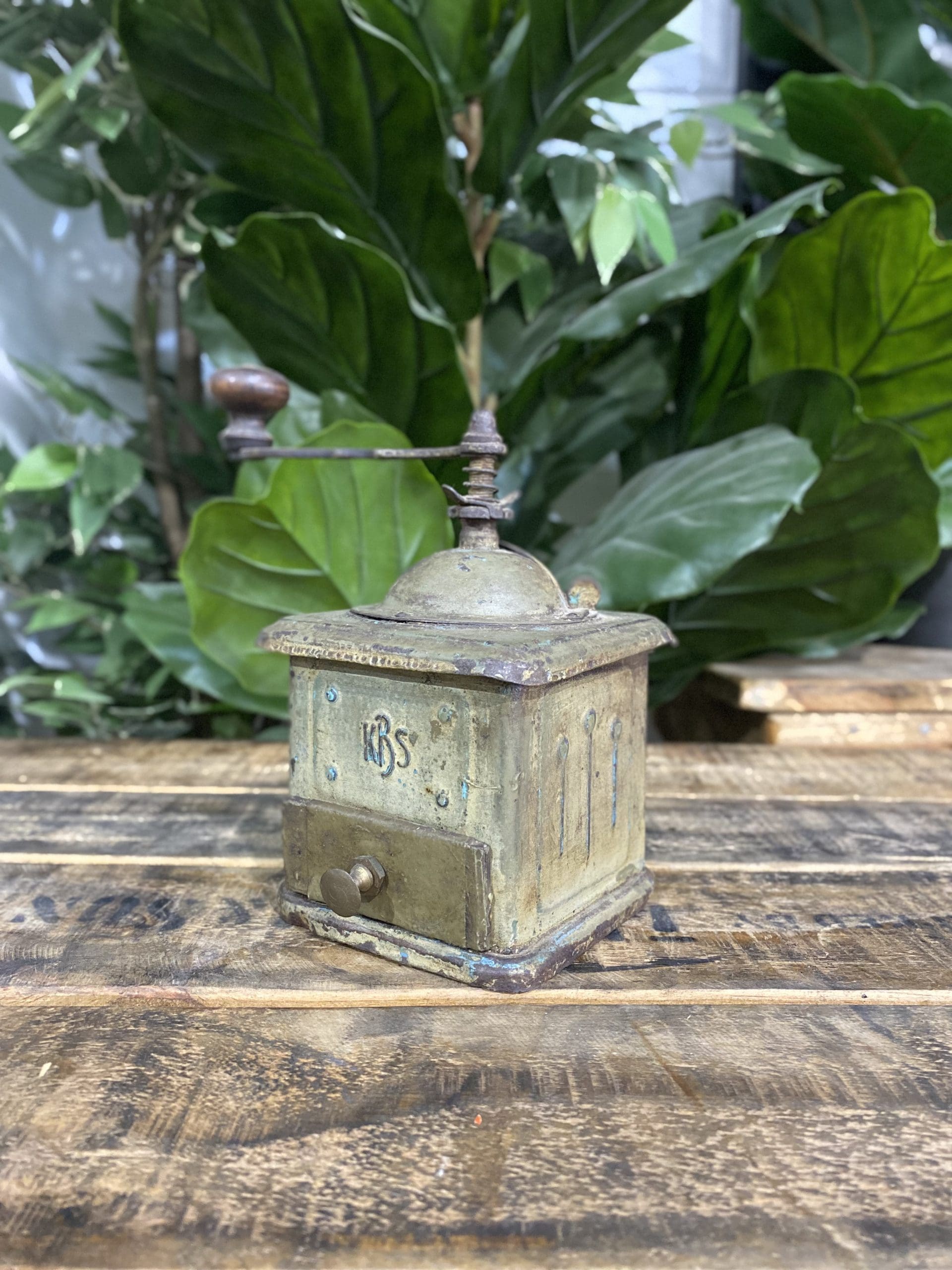 KBS Spring Loaded Hand Coffee Grinder