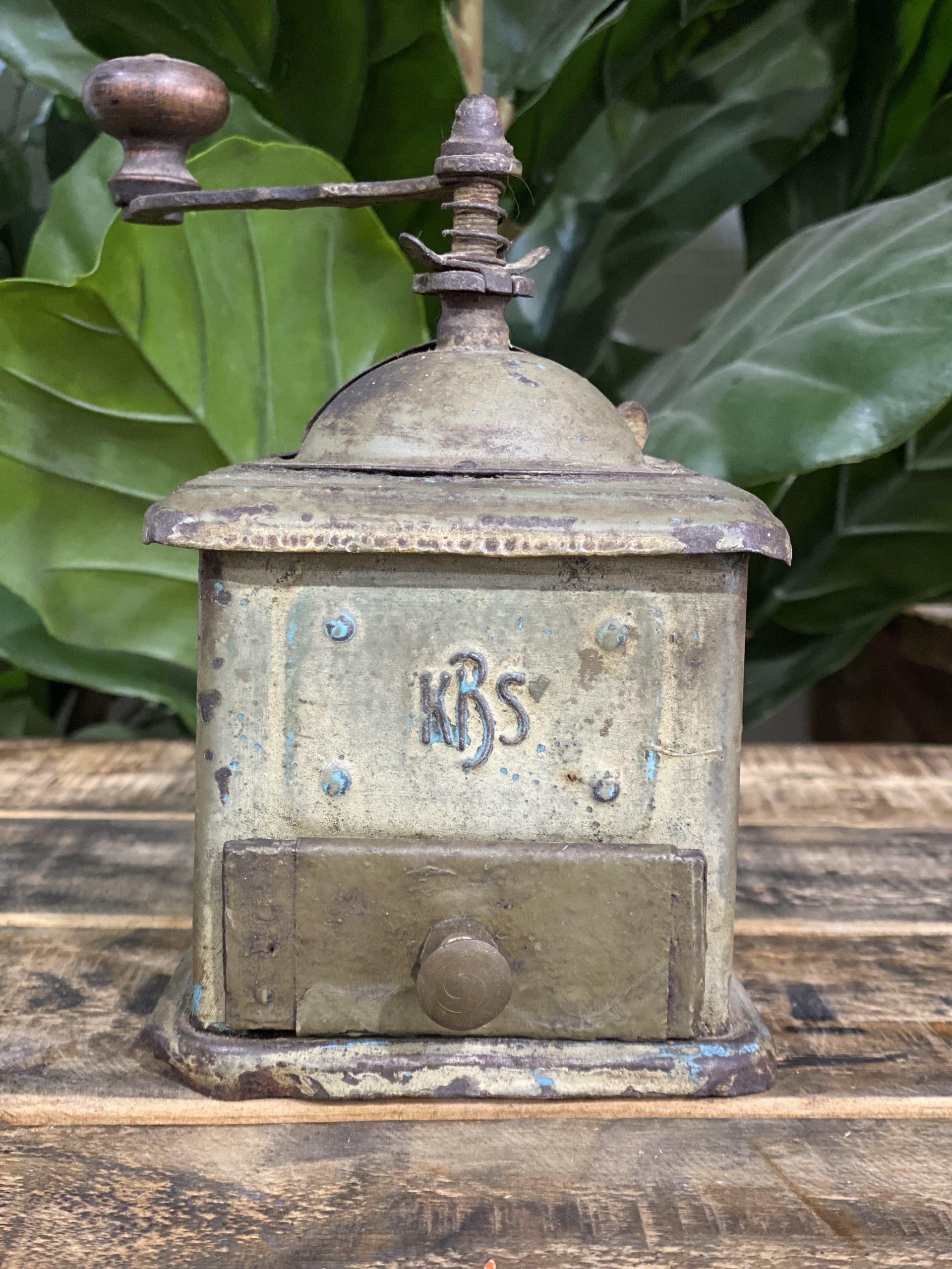 KBS Spring Loaded Hand Coffee Grinder