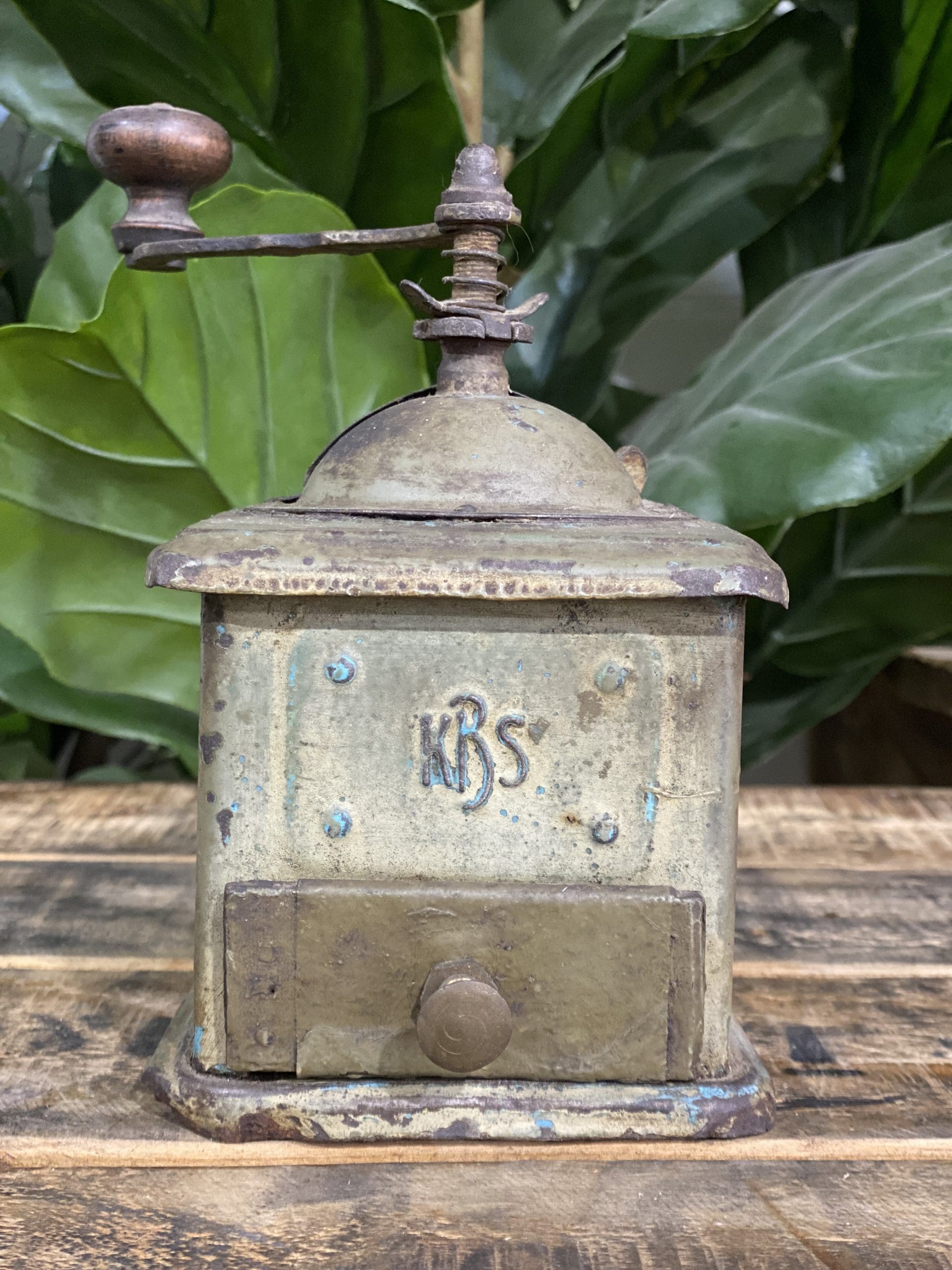 KBS Spring Loaded Hand Coffee Grinder