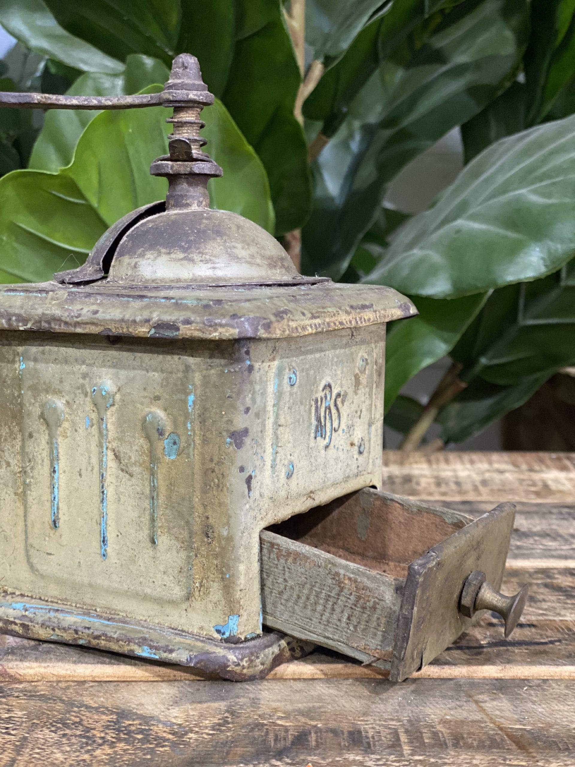 KBS Spring Loaded Hand Coffee Grinder