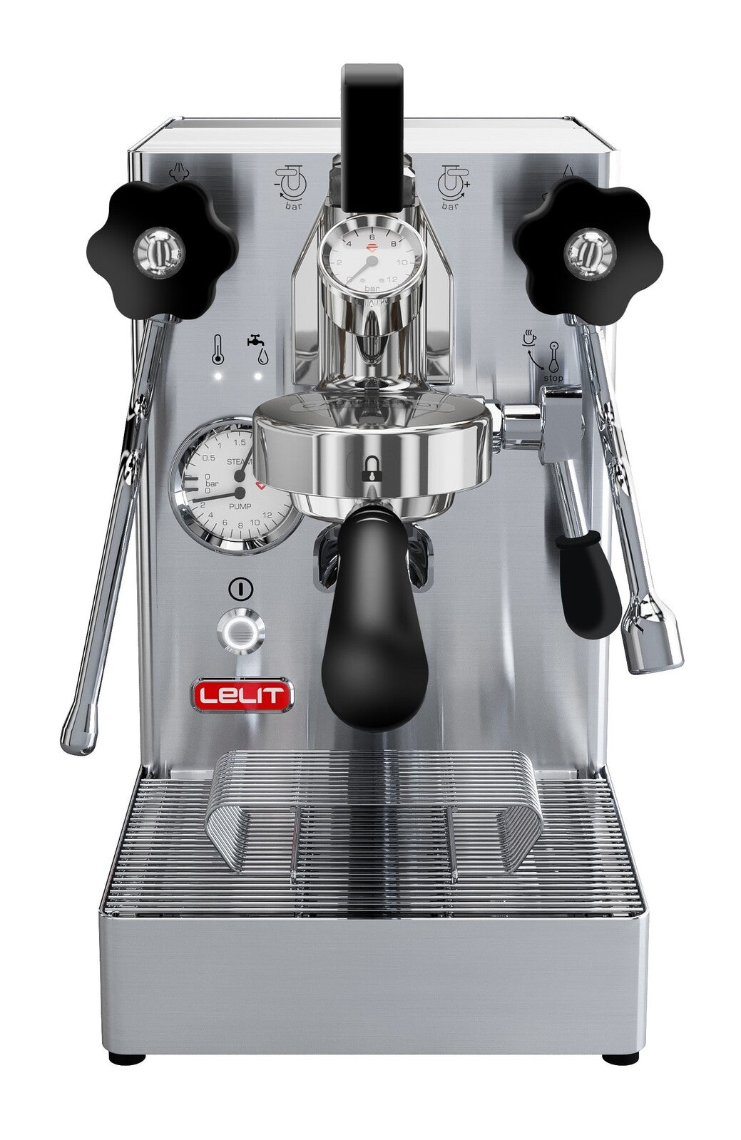 Lelit Mara X v2 with black walnut handles and Flow Rate Regulator | Jetblack source 79396 photo 0