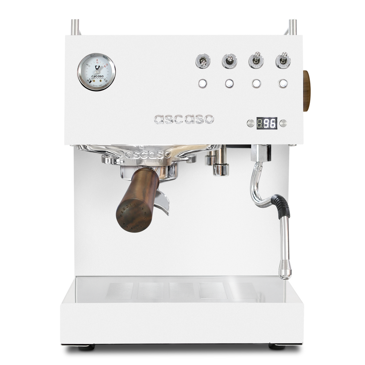 Ascaso Steel Duo PID - White | Jetblack source 79978_79979 photo 0