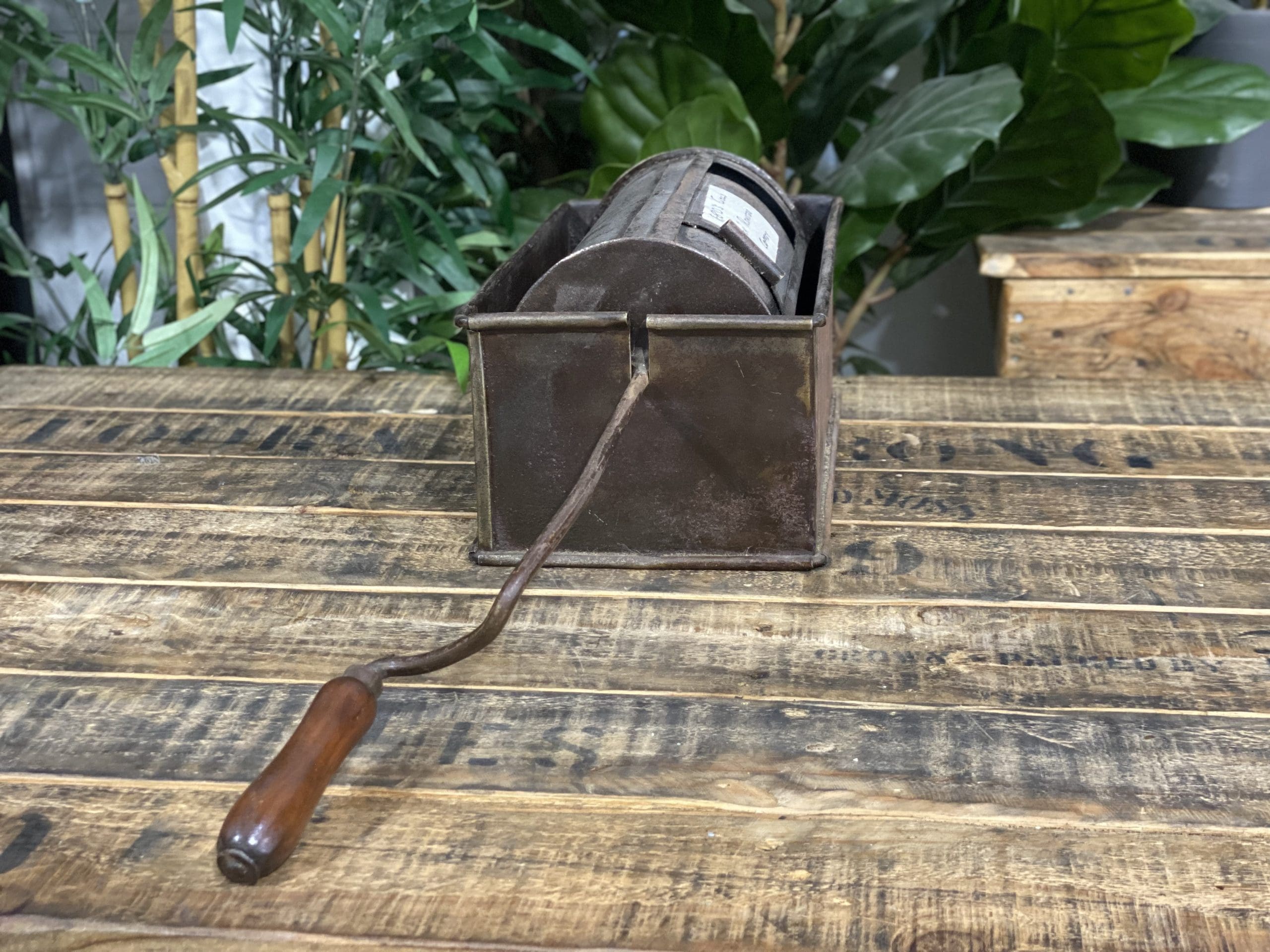 #88 1850’s Gold Rush Freestanding Coal Coffee Roaster