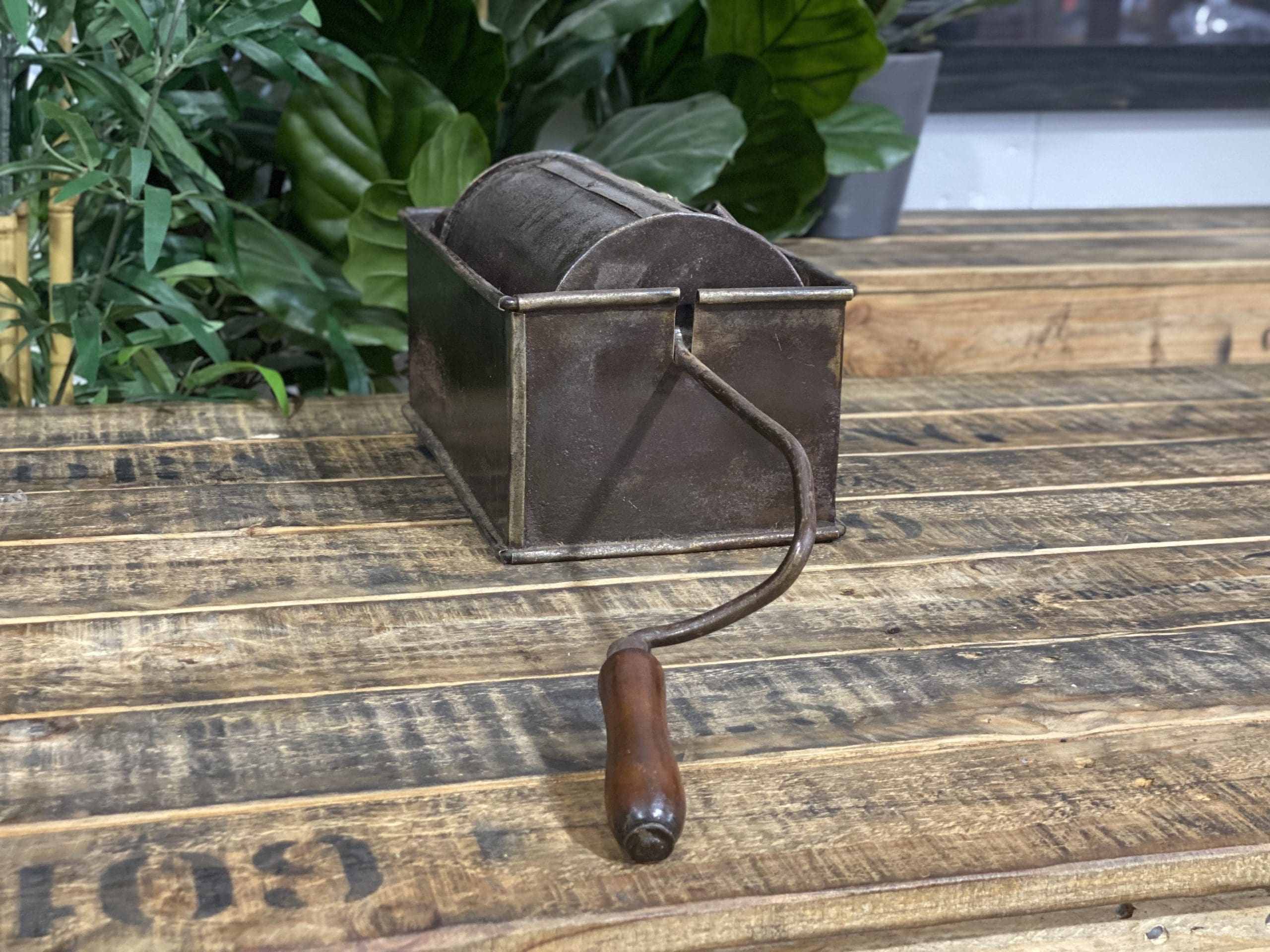 #88 1850’s Gold Rush Freestanding Coal Coffee Roaster