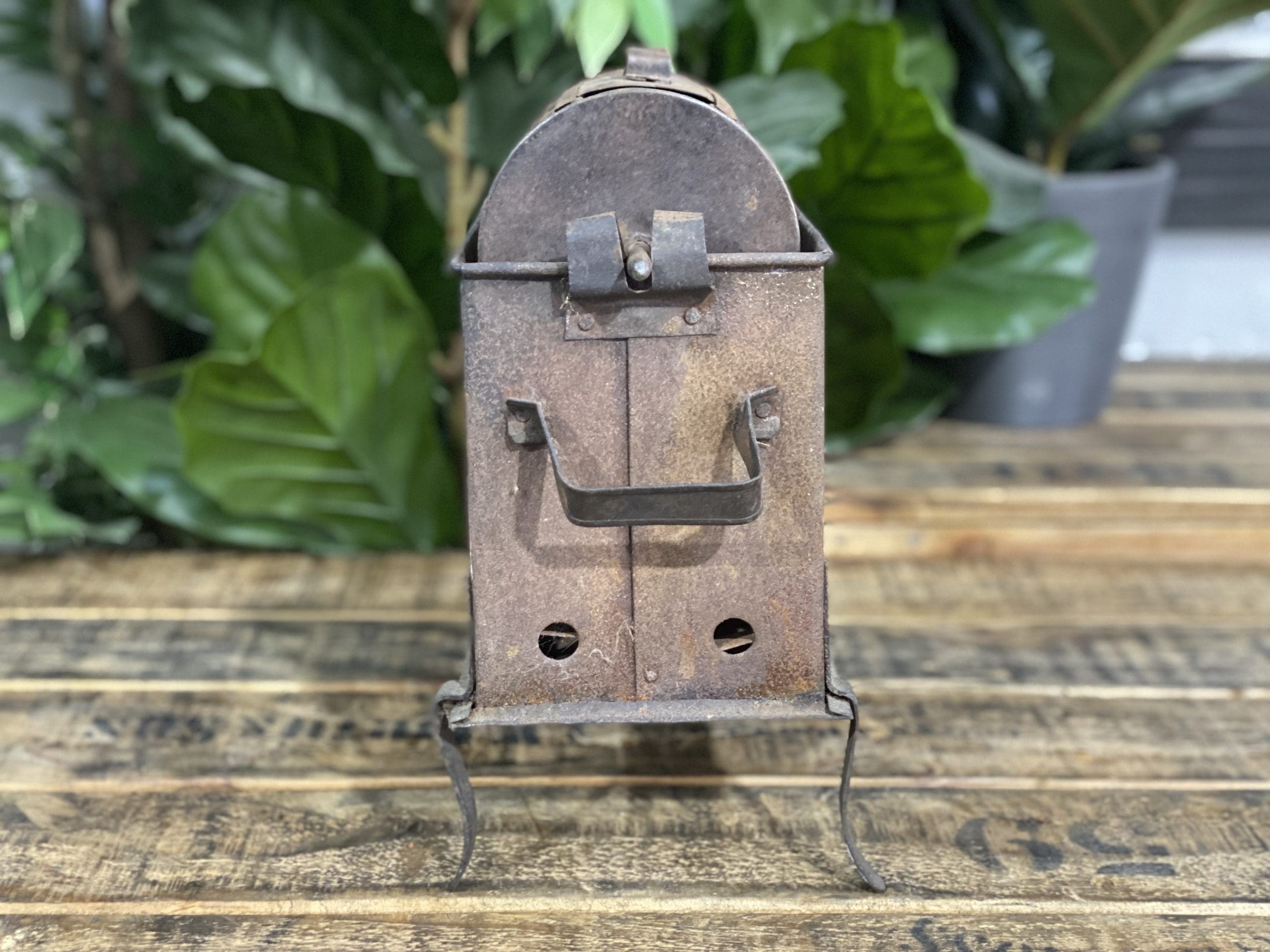 #89 1850’s Free Standing Coal Coffee Roaster