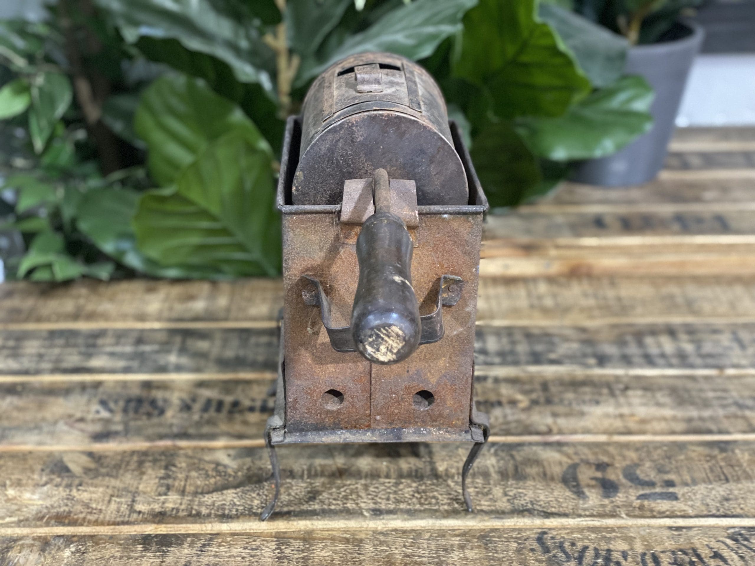 #89 1850’s Free Standing Coal Coffee Roaster