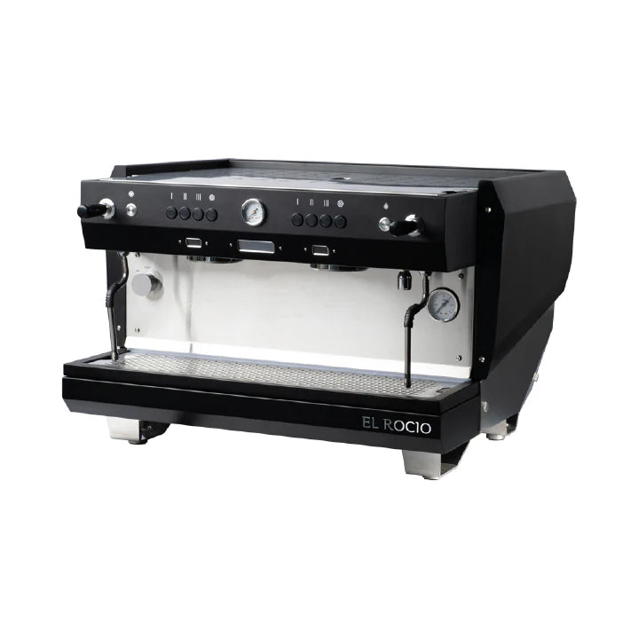 El Rocio Dignity Dual By Pesado 2 Group Brand New Espresso Coffee Machine Black