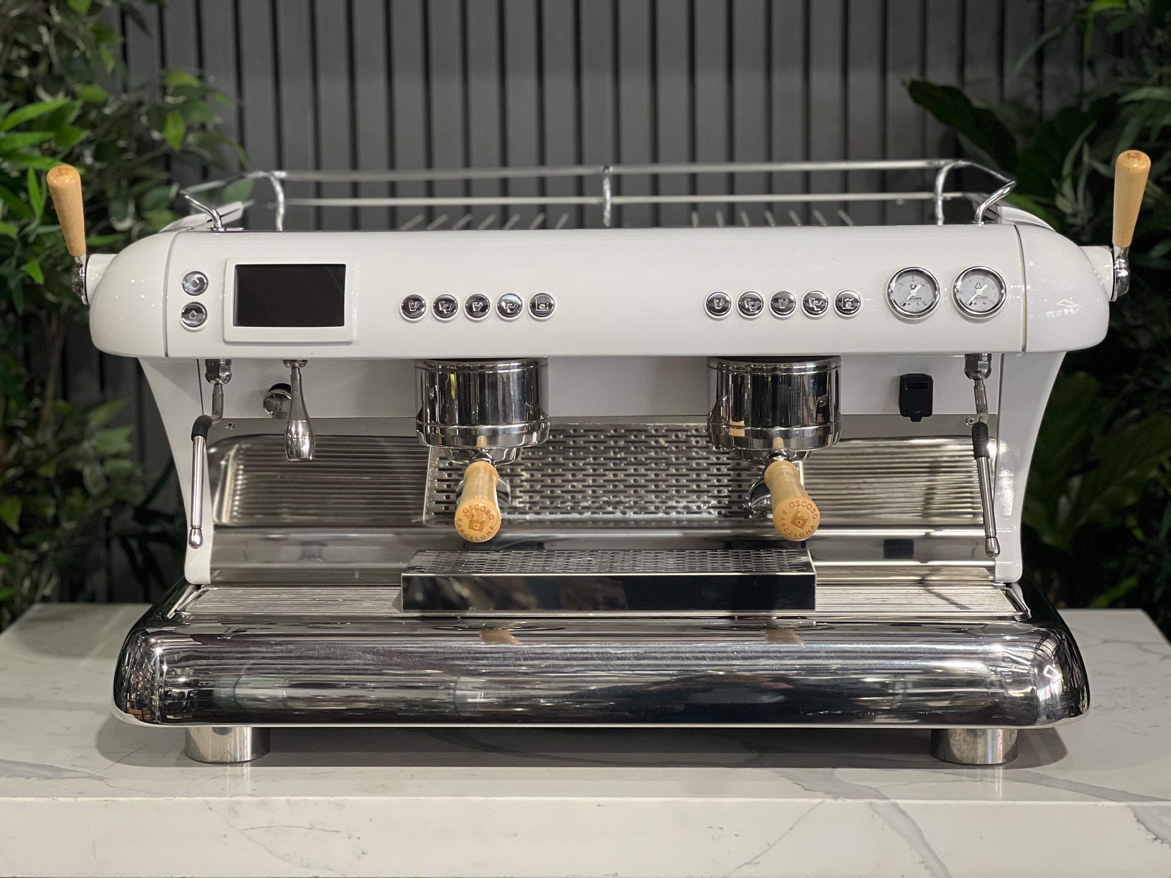 Ascaso Big Dream 2 Group Coffee Machine White & Timber
