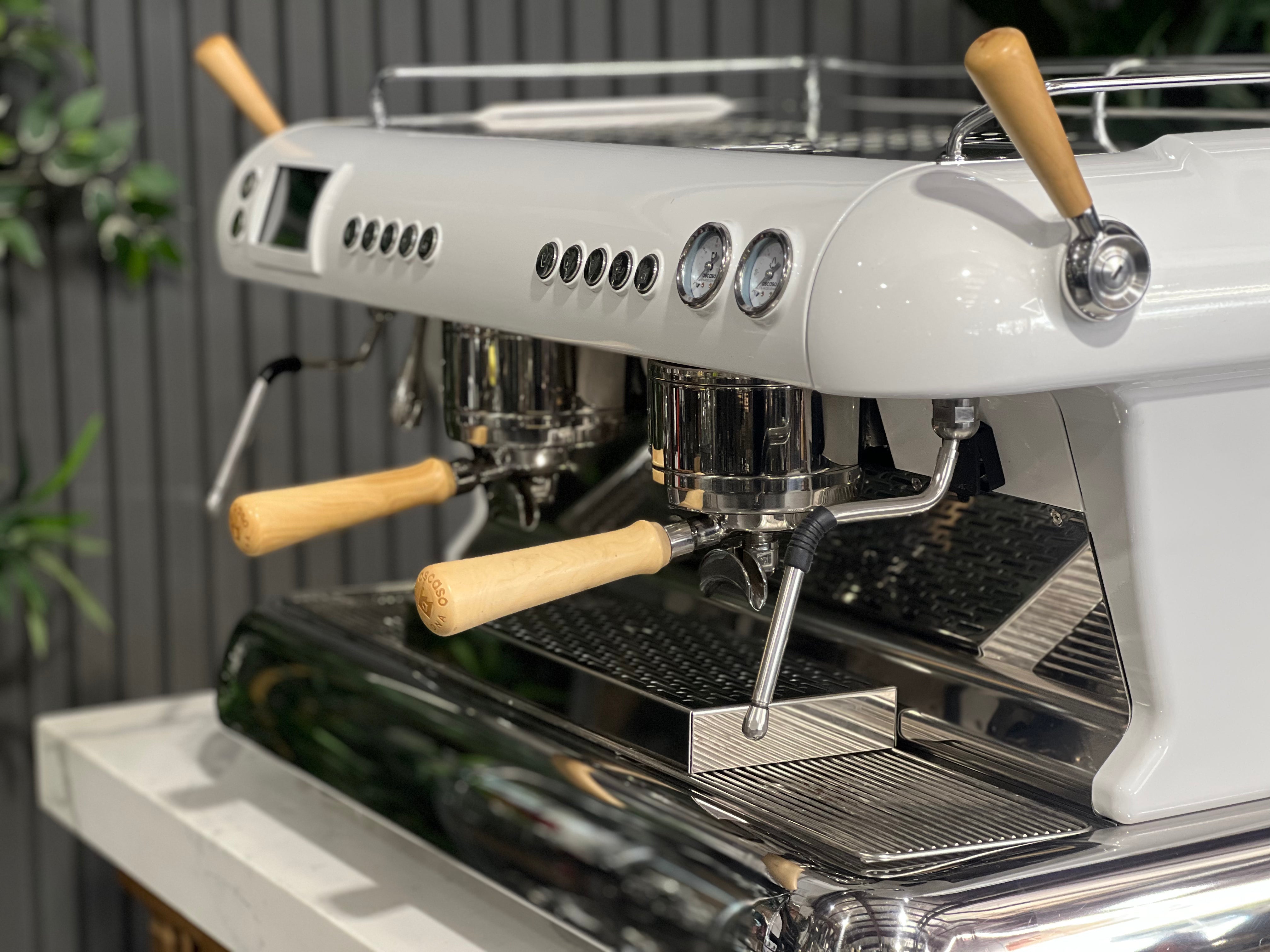 Ascaso Big Dream 2 Group Coffee Machine White & Timber