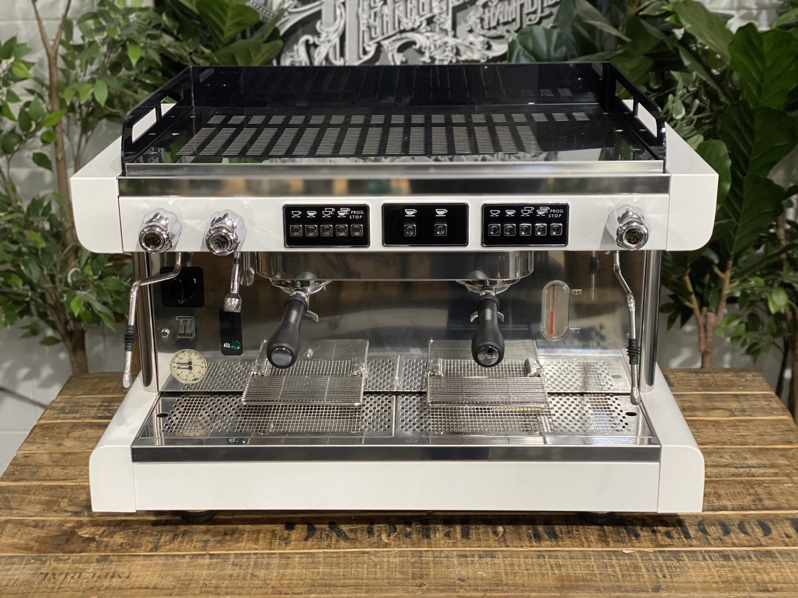 Astoria Pratic Avant 2 Group White Espresso Coffee Machine - Used