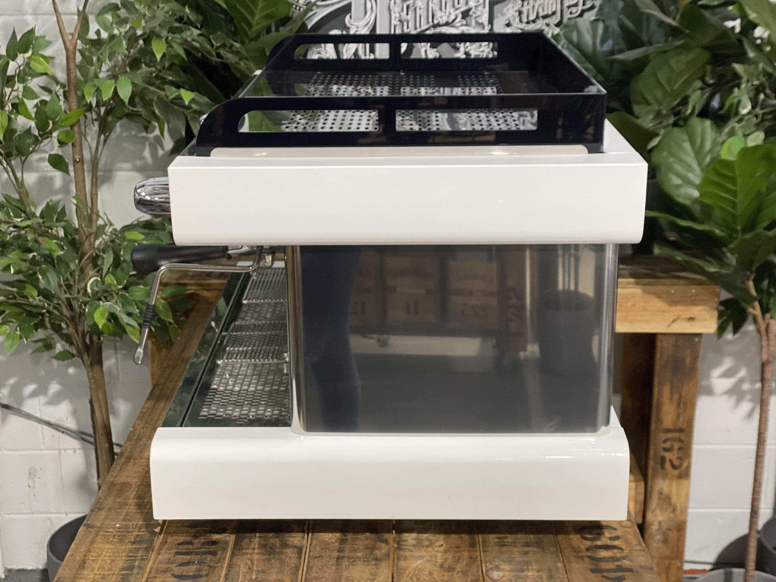 Astoria Pratic Avant 2 Group White Espresso Coffee Machine - Used