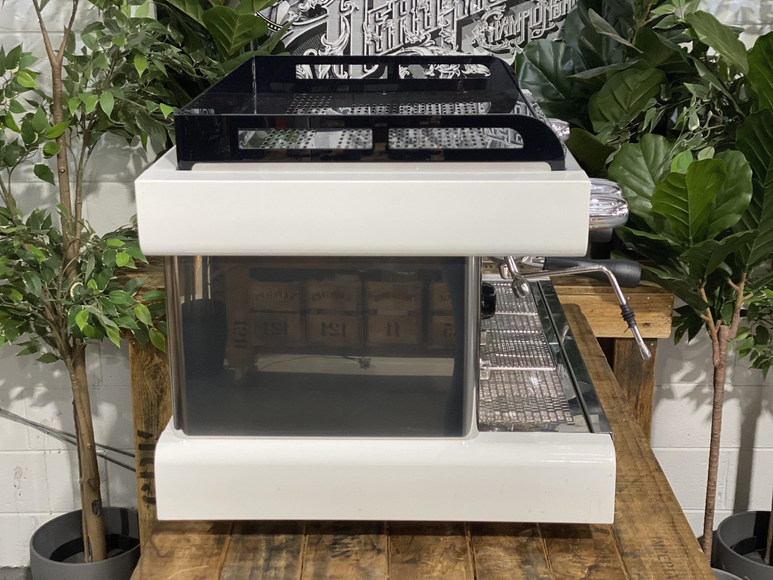 Astoria Pratic Avant 2 Group White Espresso Coffee Machine - Used