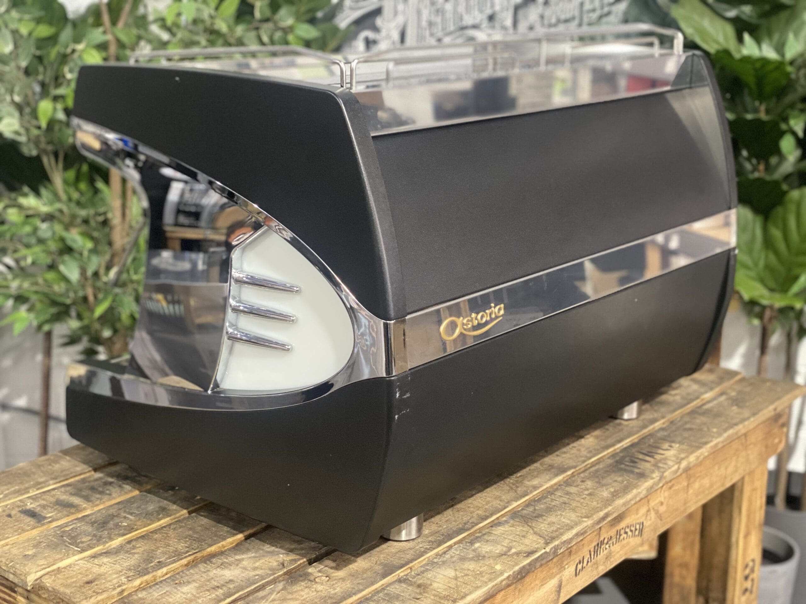Astoria Sabrina 2 Group Black Espresso Coffee Machine - Used