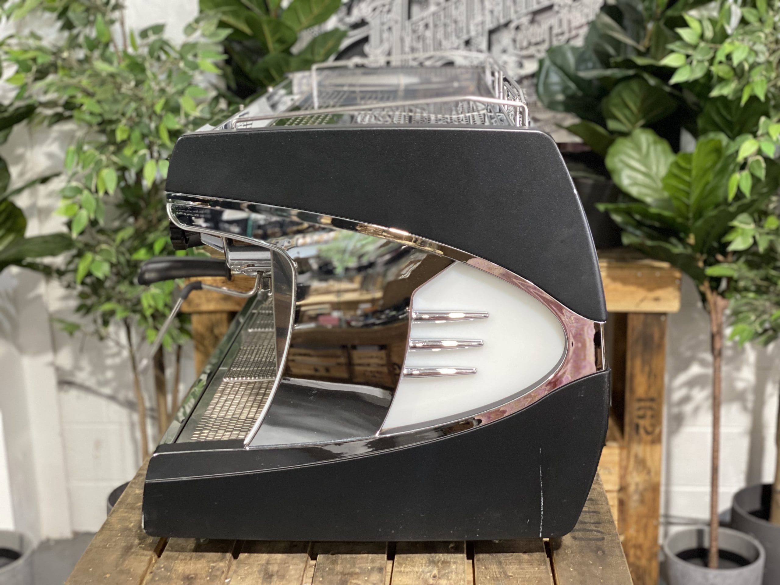 Astoria Sabrina 3 Group Black Espresso Coffee Machine - Used