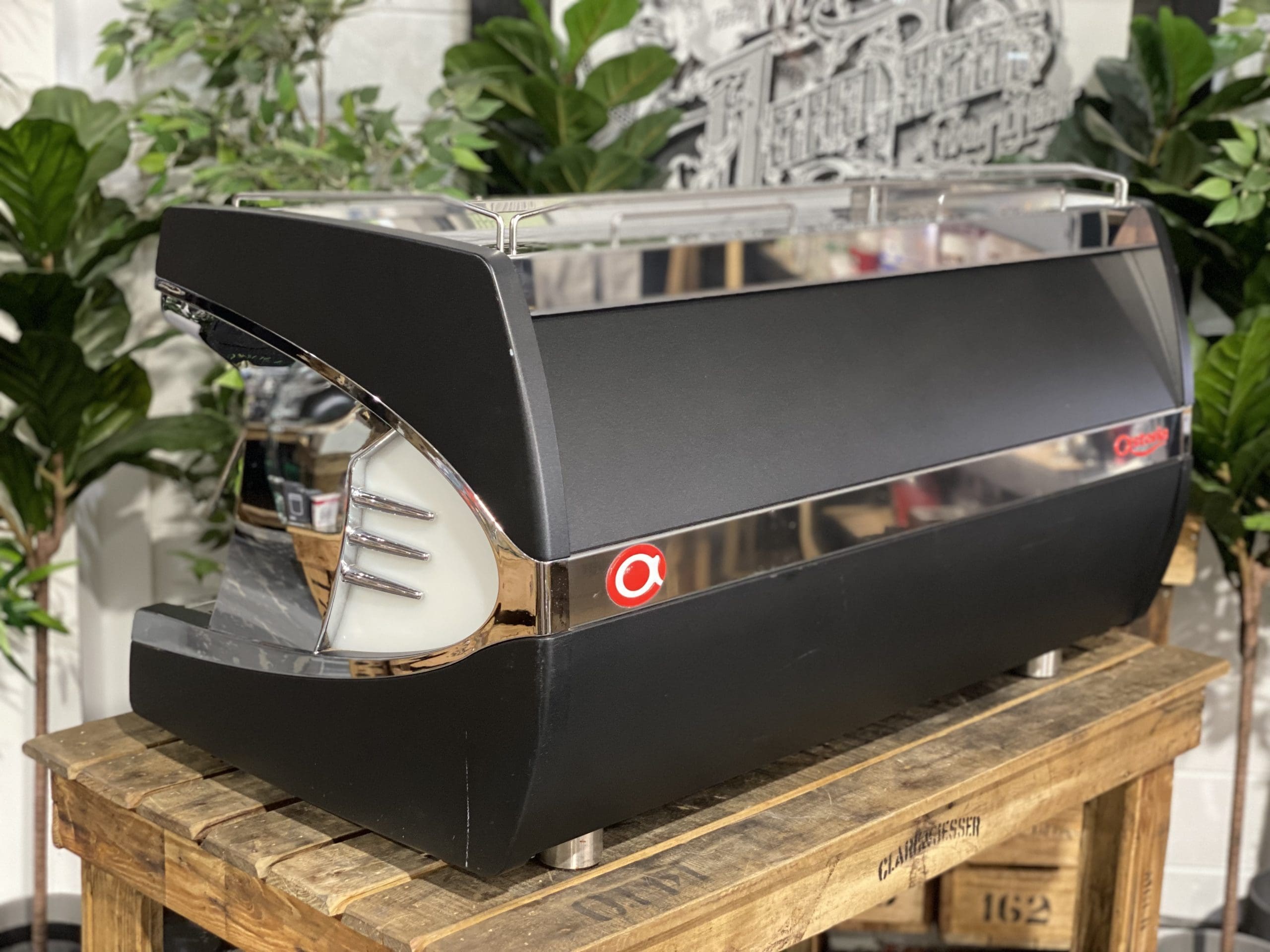 Astoria Sabrina 3 Group Black Espresso Coffee Machine - Used