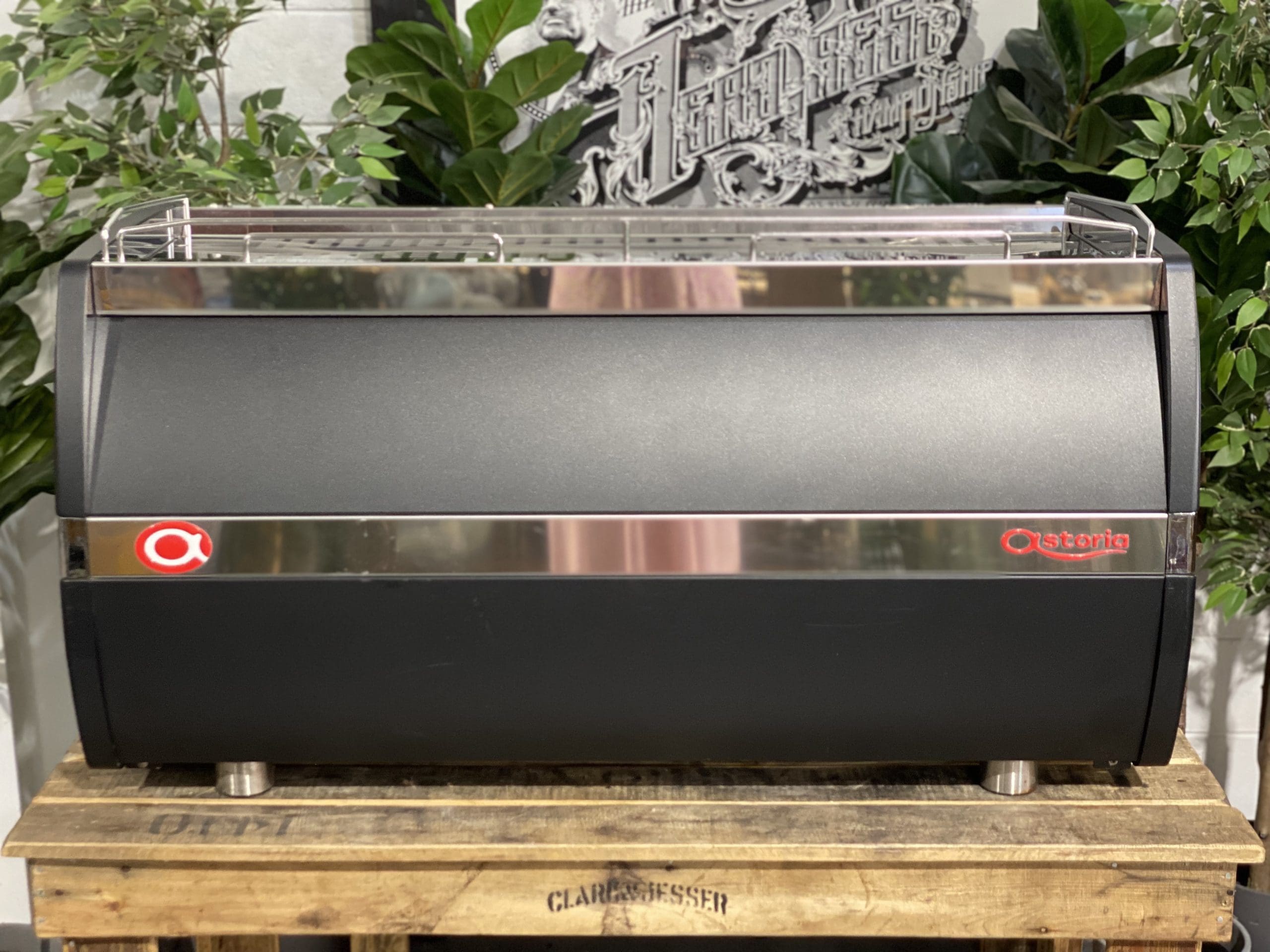 Astoria Sabrina 3 Group Black Espresso Coffee Machine - Used