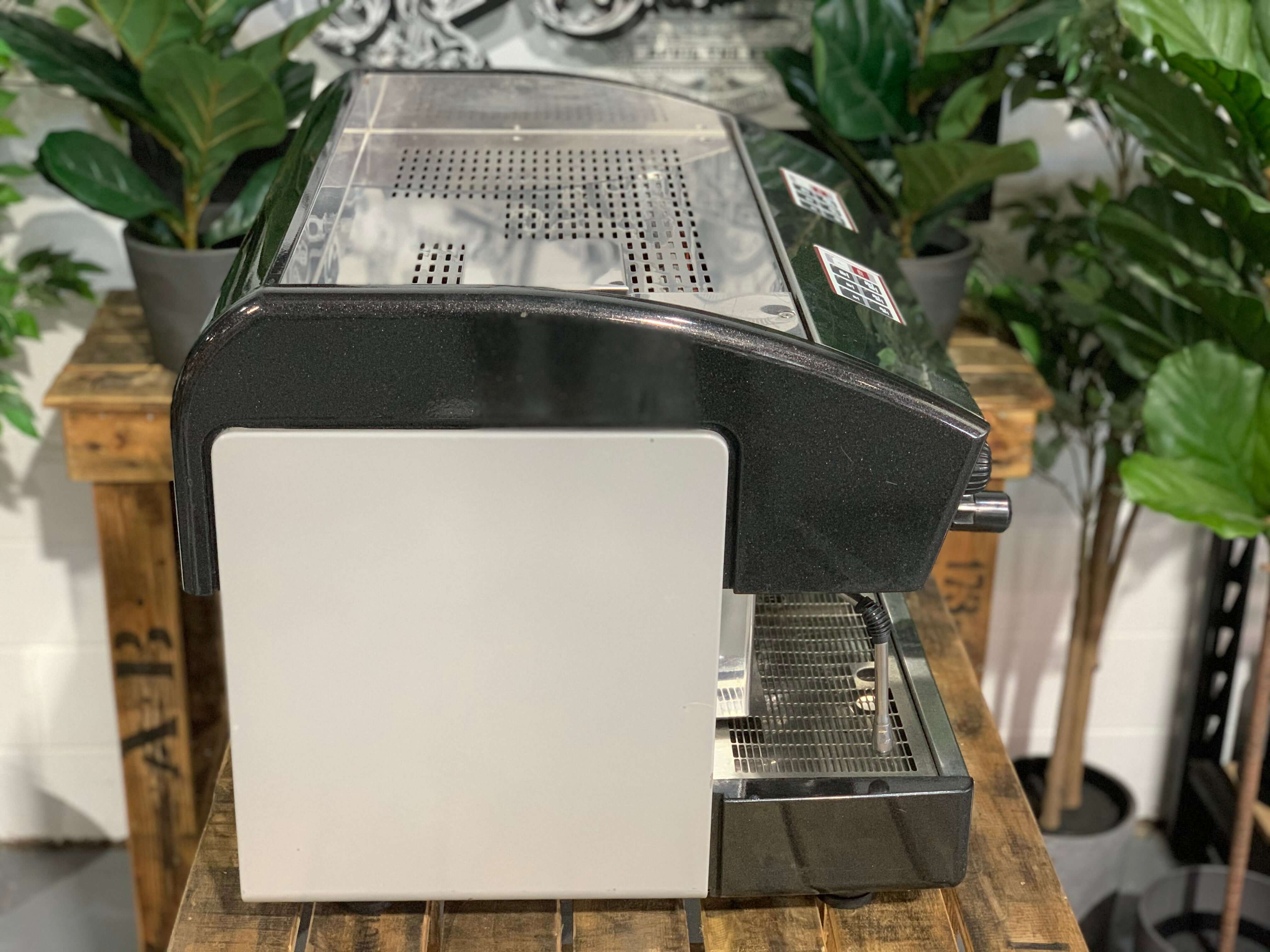 Astoria Espressimo 2 Grp Black Grey Espresso Coffee Machine Cafe Commercial Barista Maker