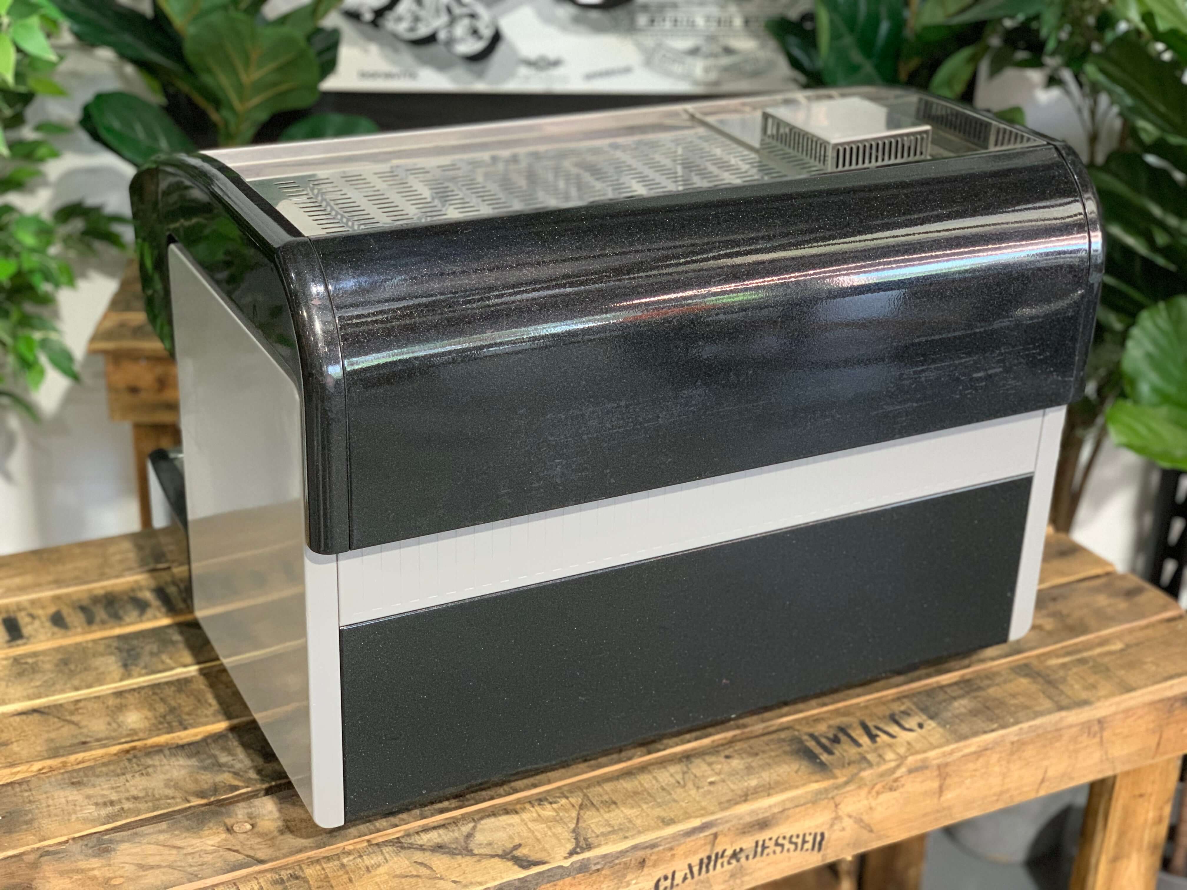 Astoria Espressimo 2 Grp Black Grey Espresso Coffee Machine Cafe Commercial Barista Maker