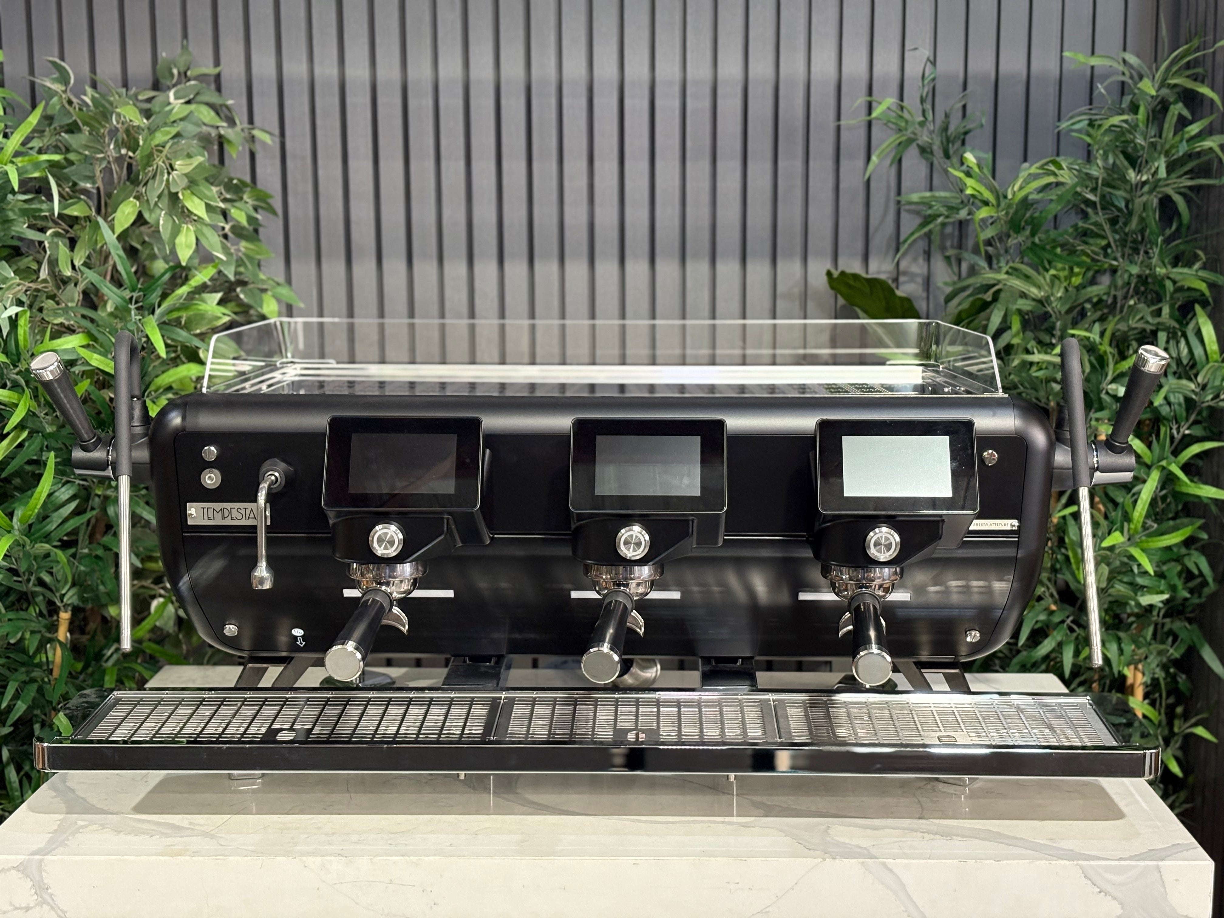 Astoria Barista Attitude Tempesta 3 Group Black with Black trims - New