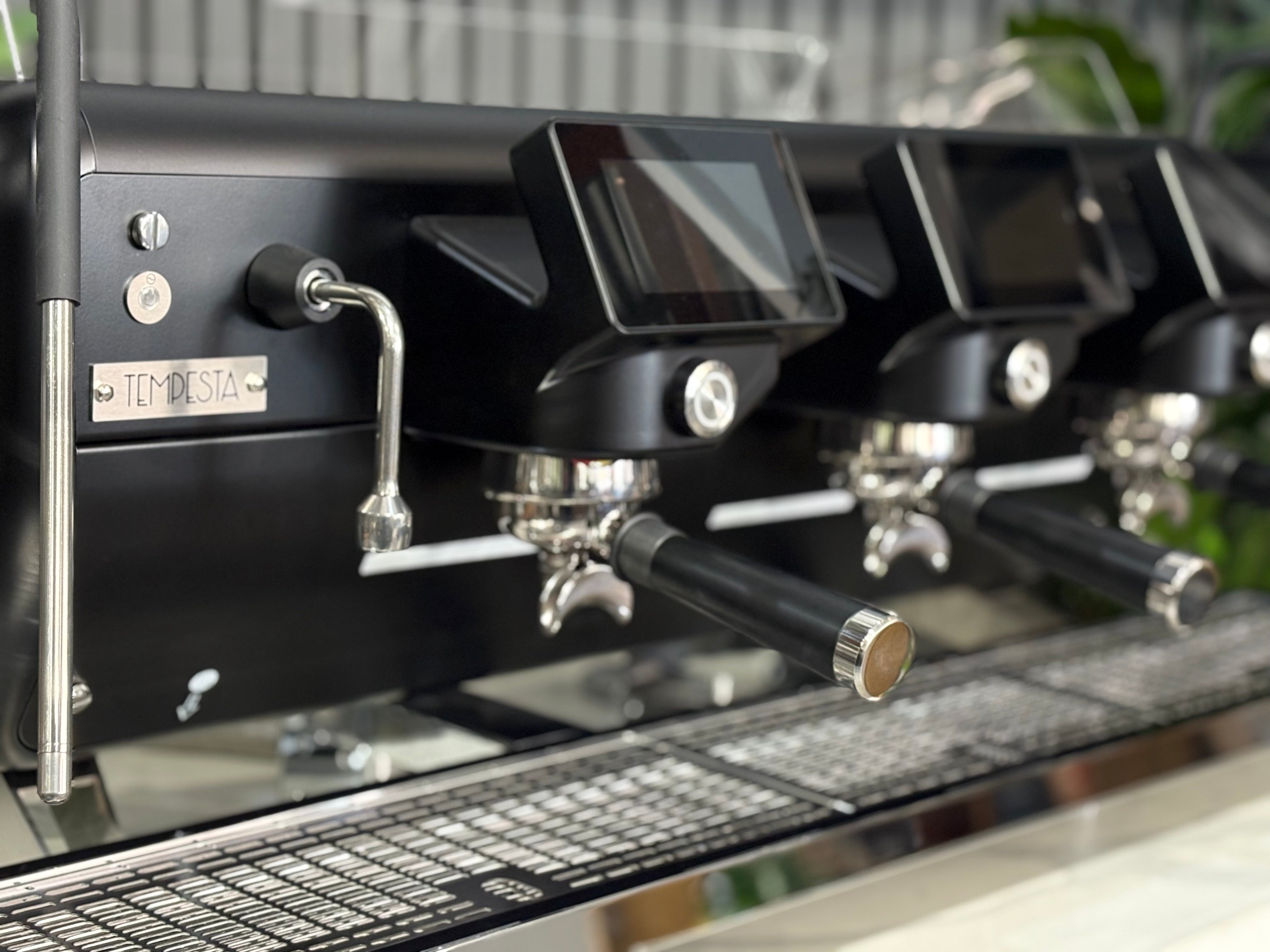 Astoria Barista Attitude Tempesta 3 Group Black with Black trims - New
