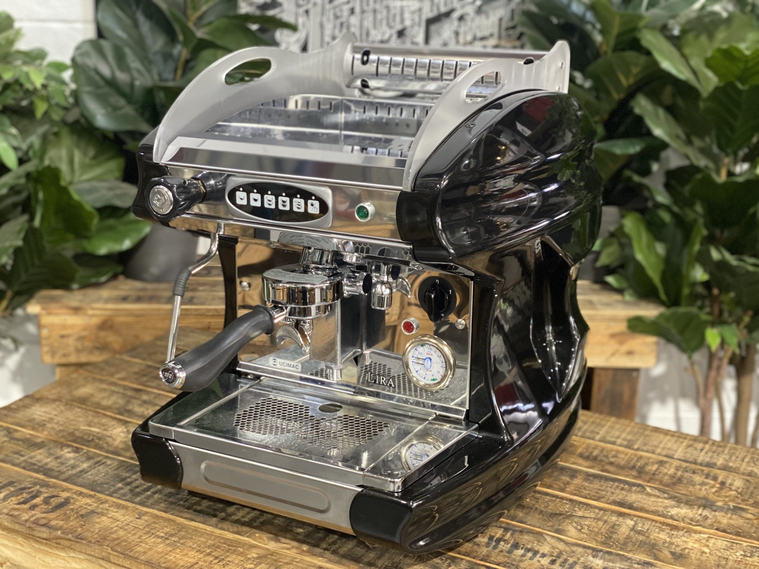 BFC Lira 1 Group Black Espresso Coffee Machine - Used