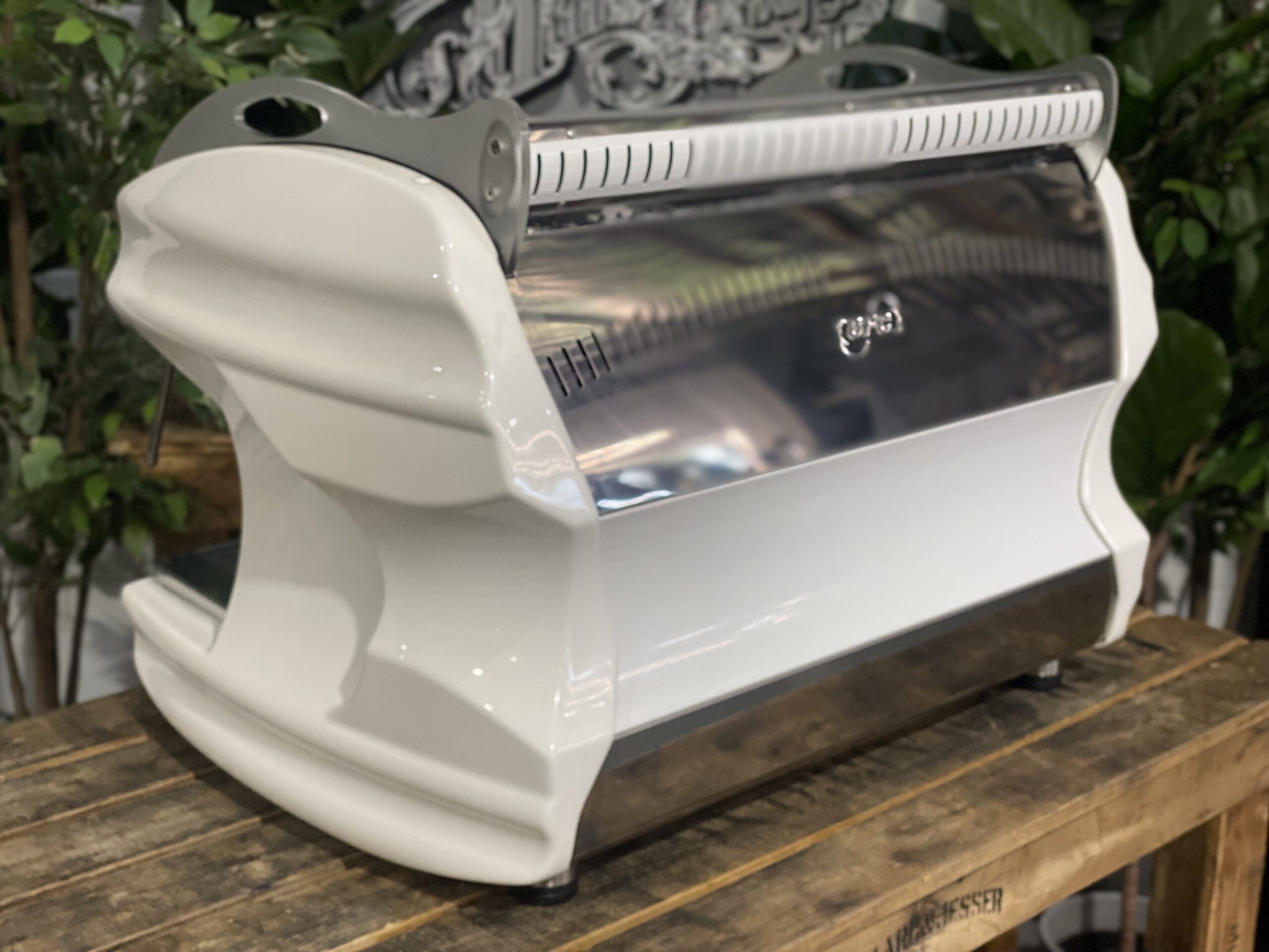 BFC Lira 2 Group White Espresso Coffee Machine - Used