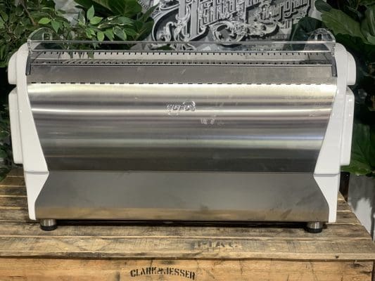 BFC Lira 3 Group White Espresso Coffee Machine - Used