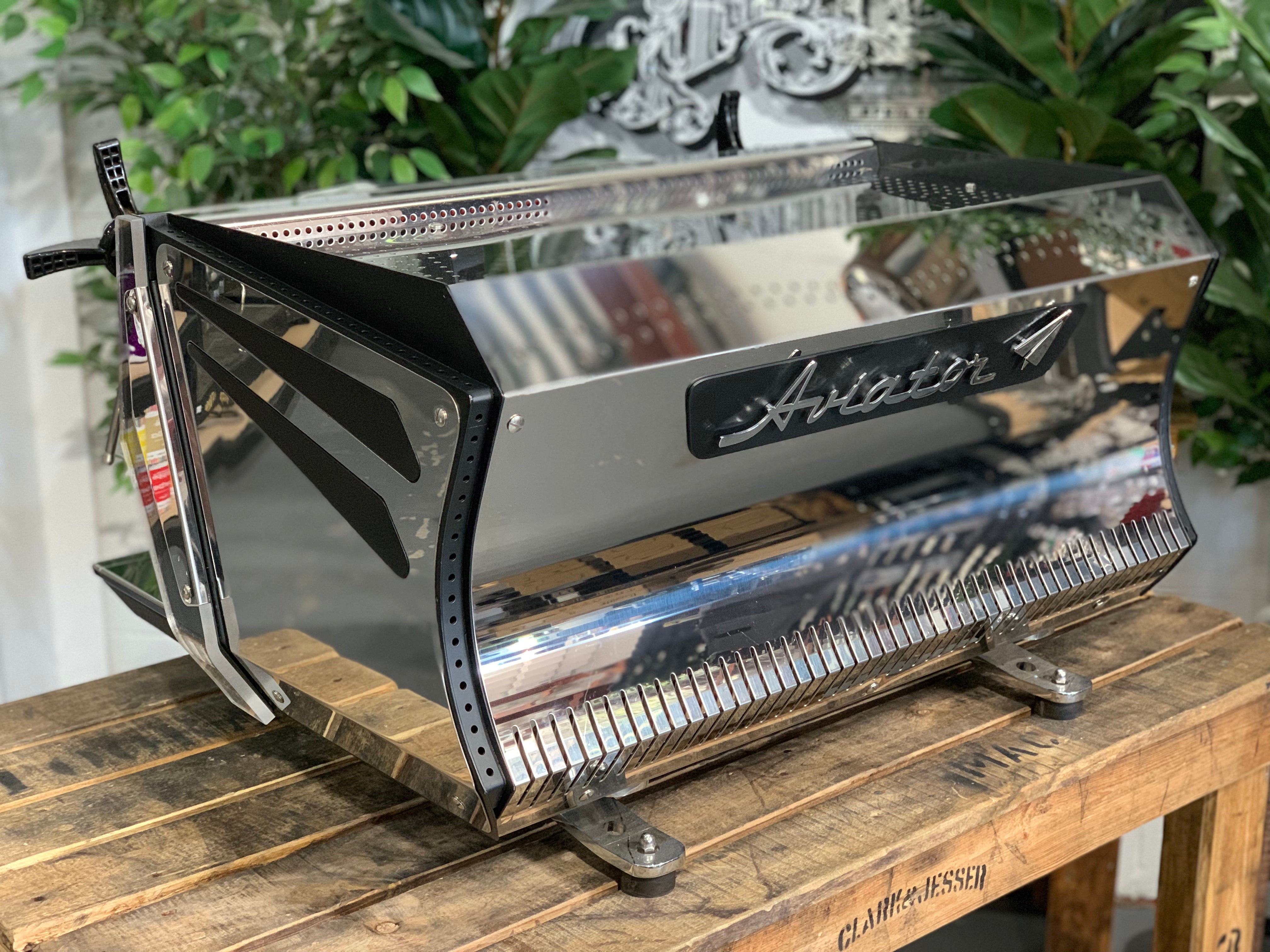 BFC Aviator 2 Group Stainless Steel Espresso Coffee Machine - Used