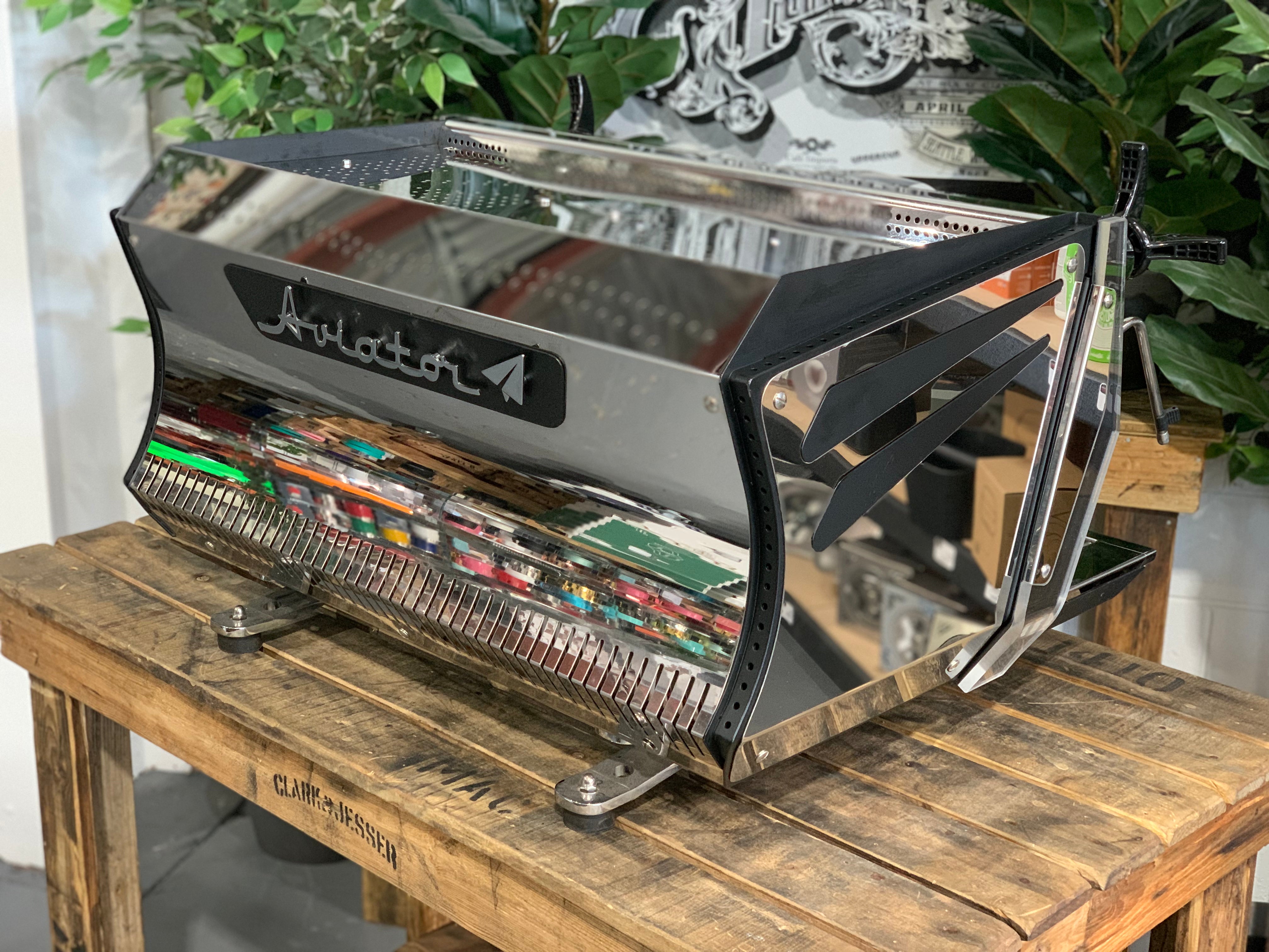 BFC Aviator 2 Group Stainless Steel Espresso Coffee Machine - Used