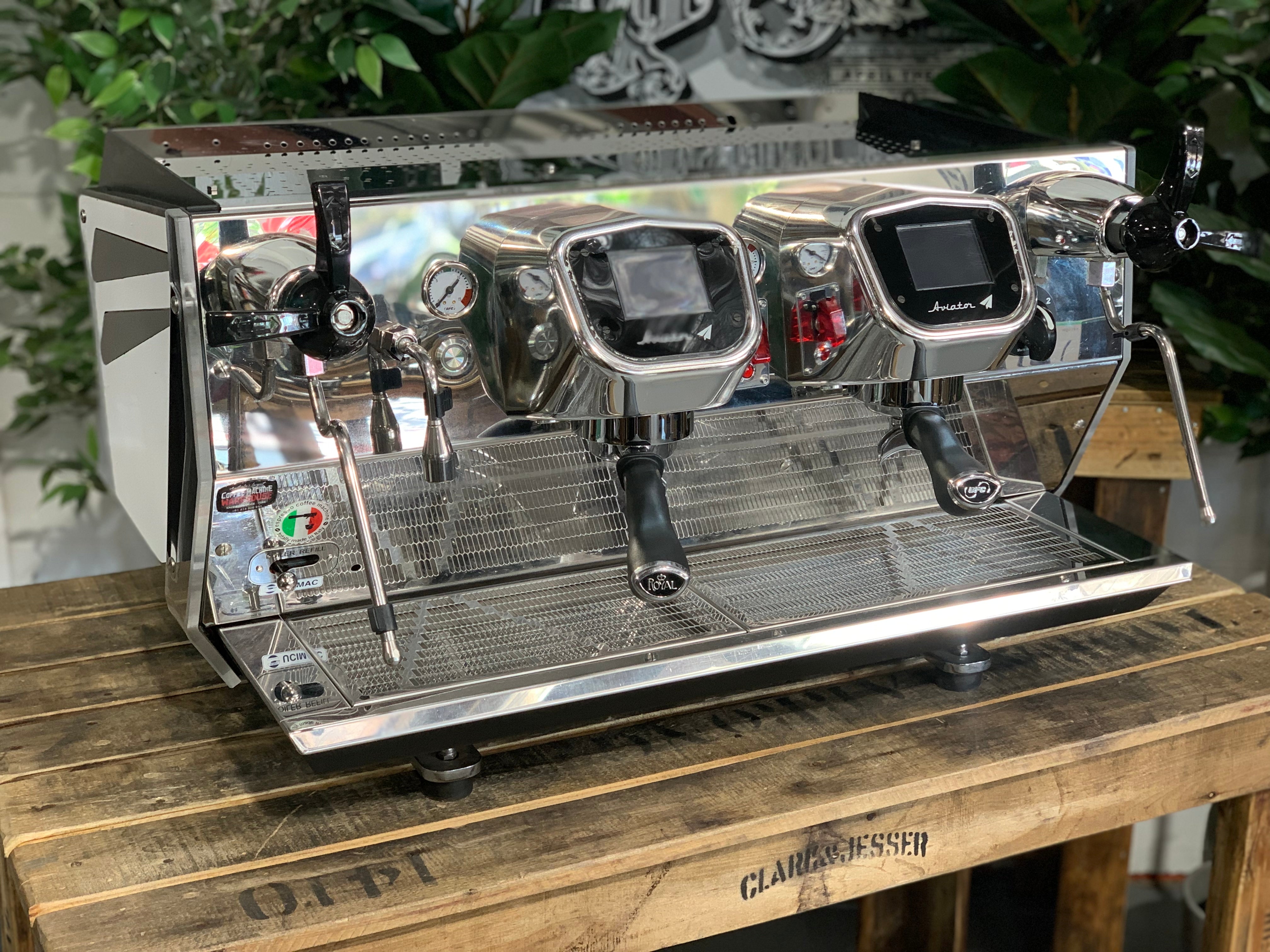 BFC Aviator 2 Group Stainless Steel Espresso Coffee Machine - Used