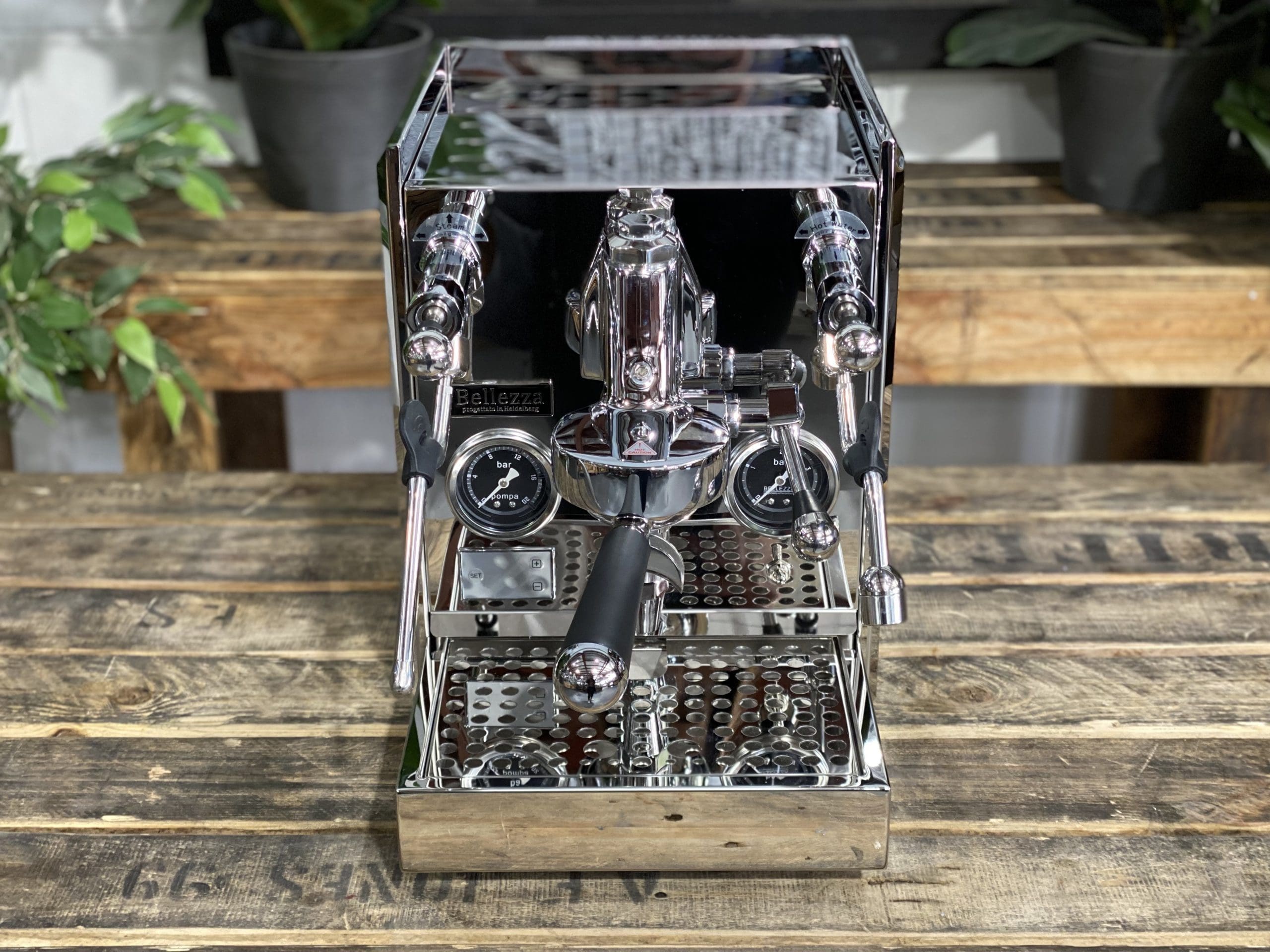 Bellezza Gulia Lever 1 Group Stainless  - NEW