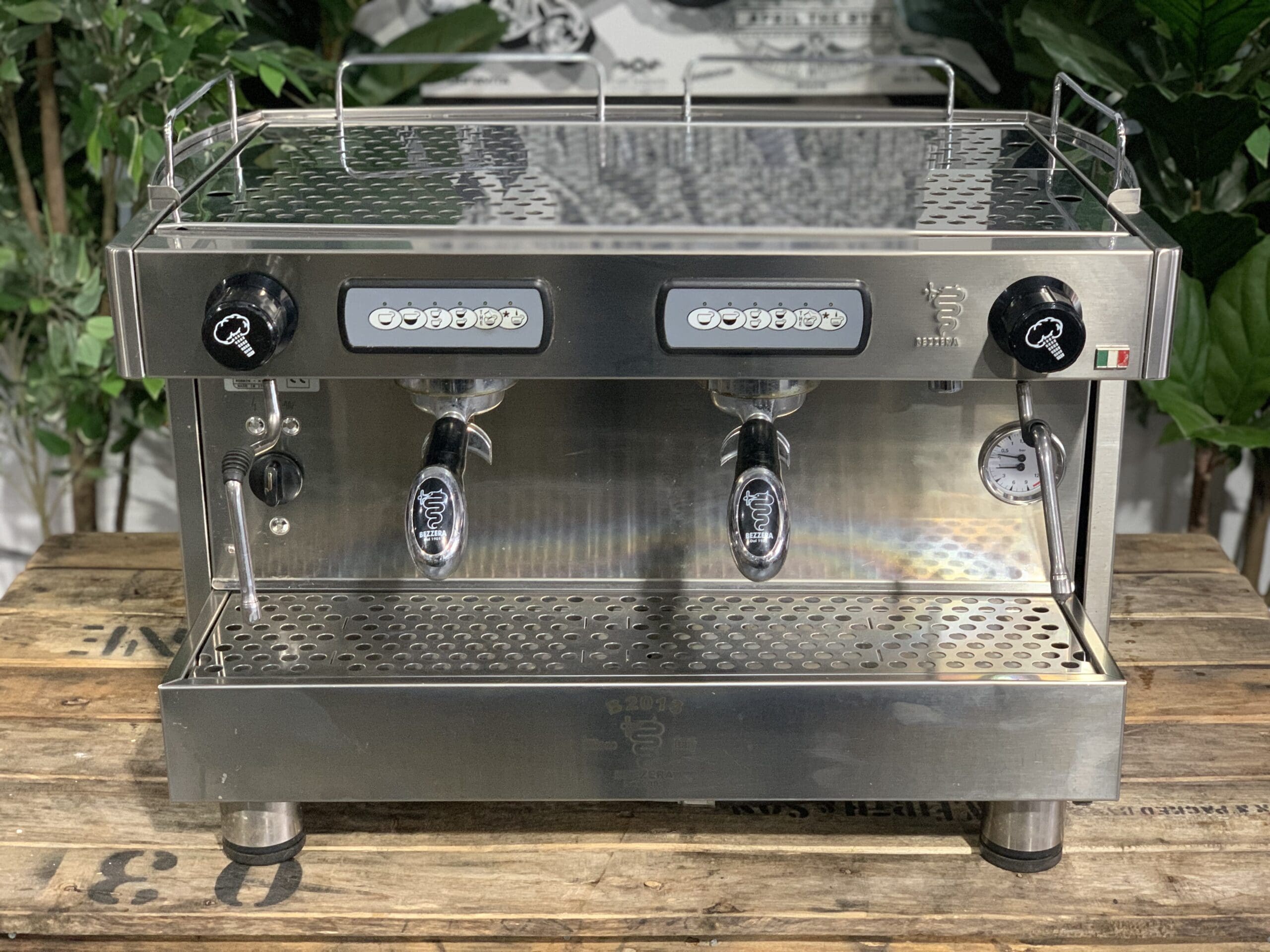 Bezzera B2013 2 Group Stainless Steel Espresso Coffee Machine - Used