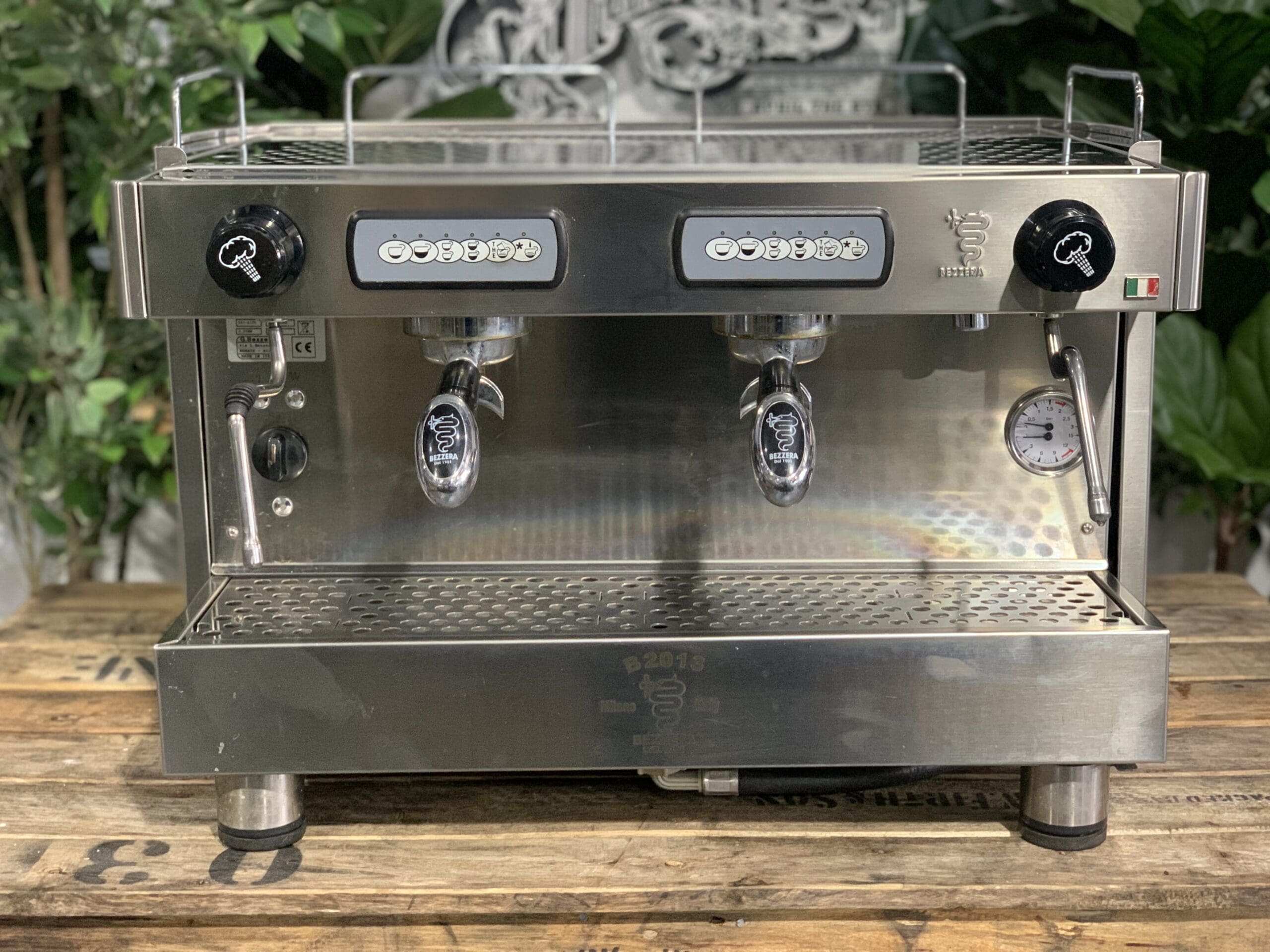 Bezzera B2013 2 Group Stainless Steel Espresso Coffee Machine - Used