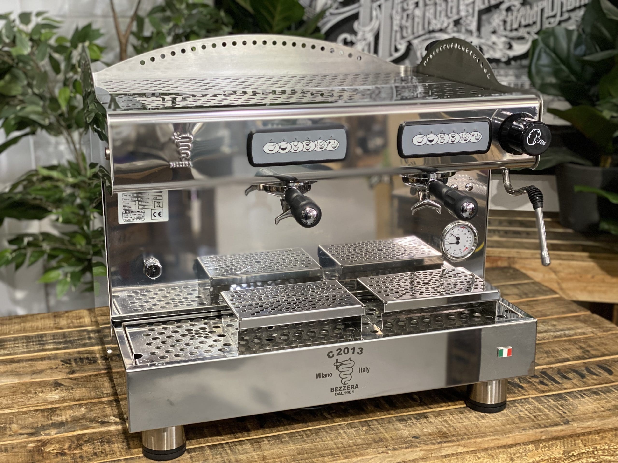 Bezerra C2013 w. Wega Handles 2 Group Stainless