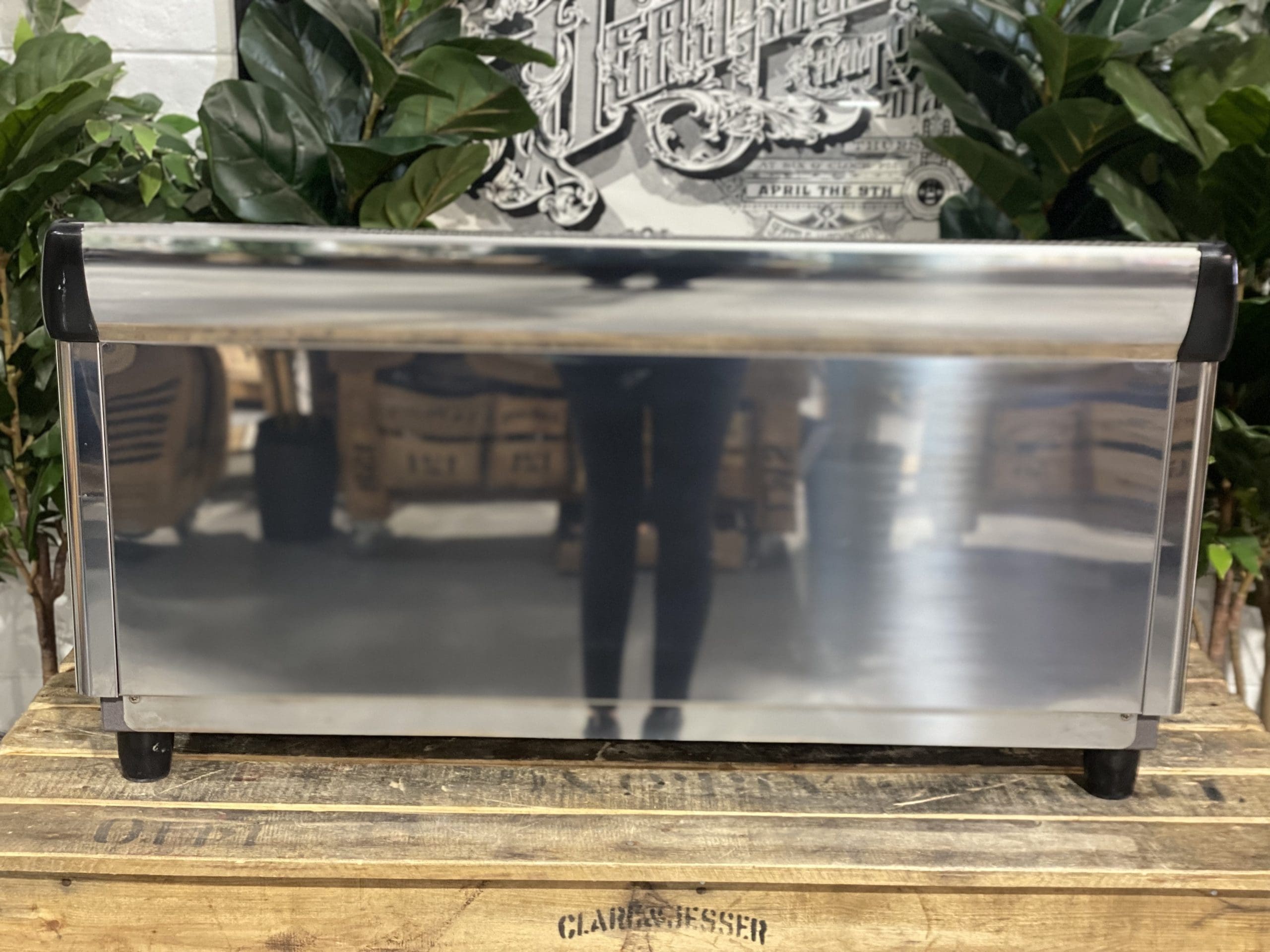 Expobar MegaCrem High Cup 3 Group Stainless & Black Espresso Coffee Machine - Used