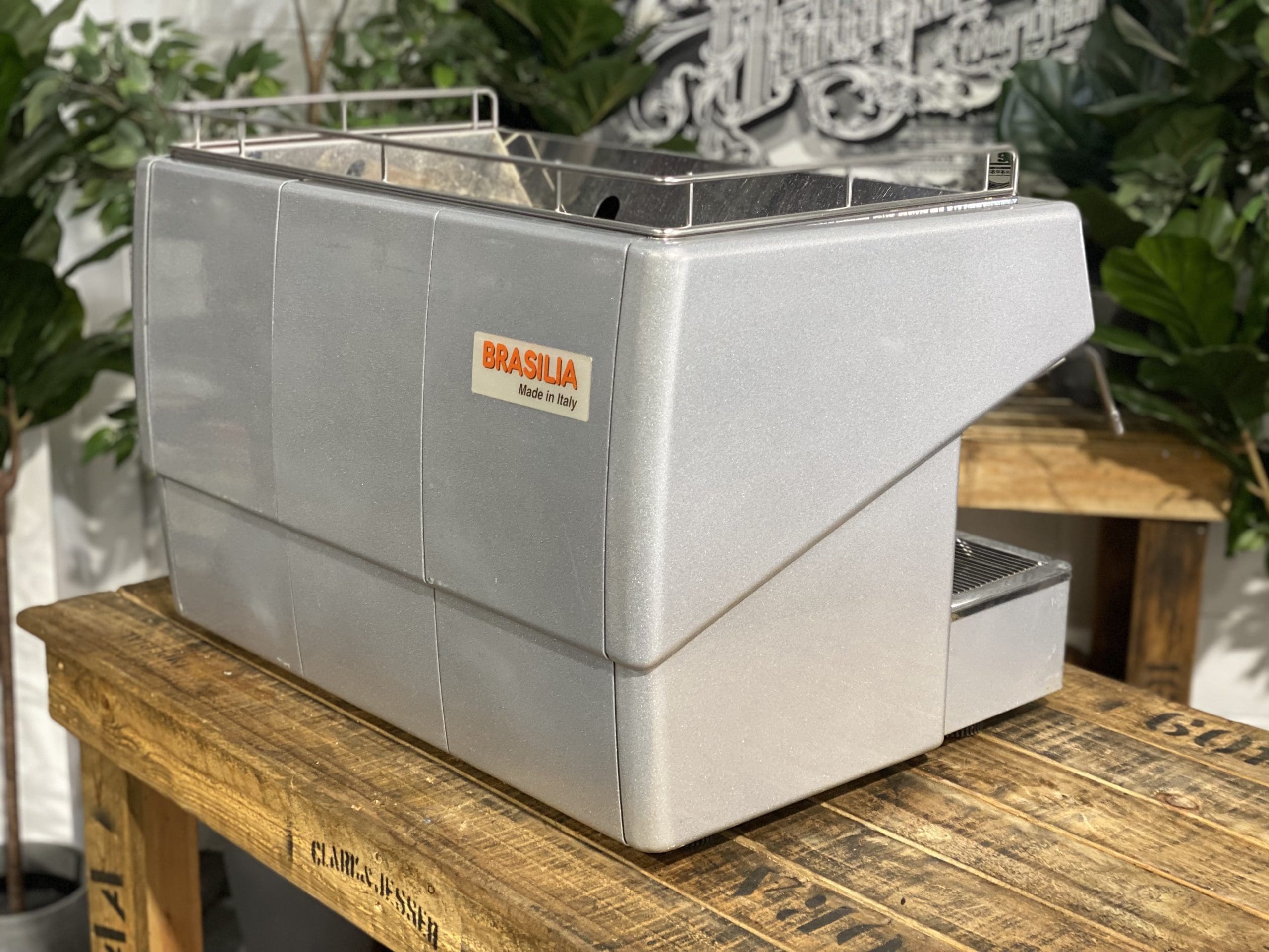 Brasilia REST Digit 2 Group Grey Espresso Coffee Machine - Used