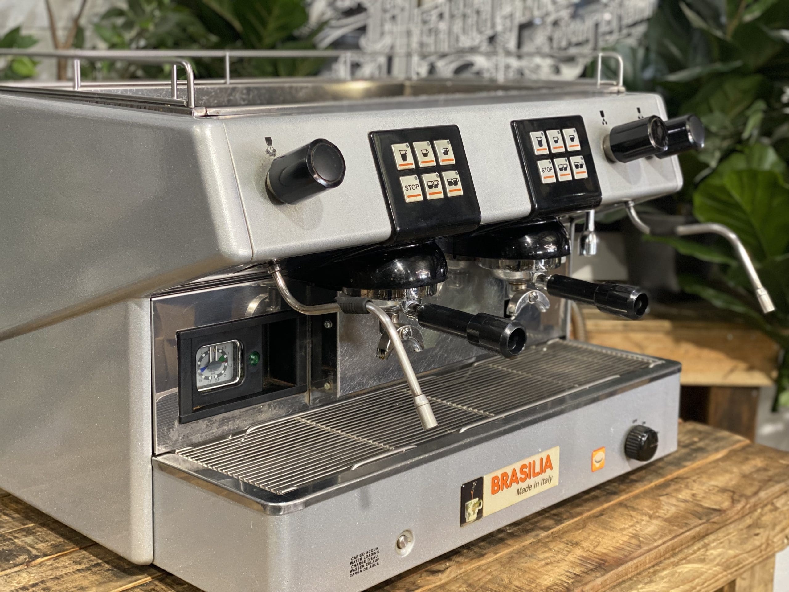 Brasilia REST Digit 2 Group Grey Espresso Coffee Machine - Used