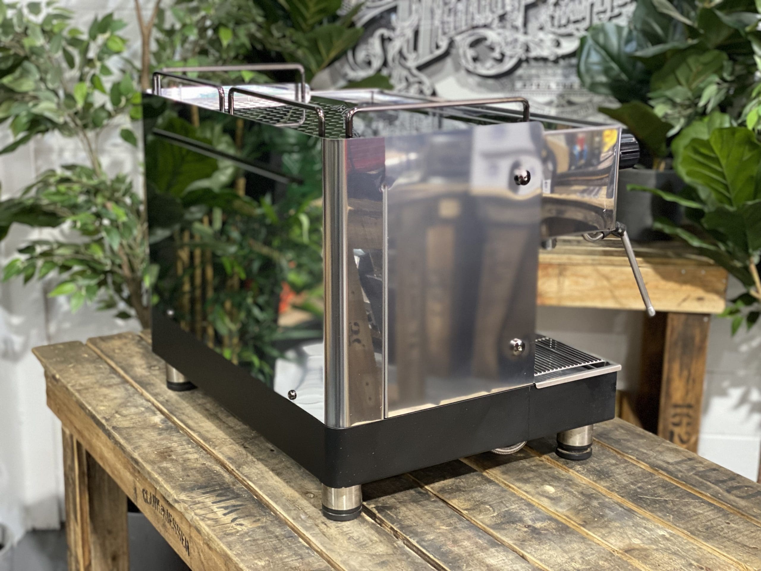 Brugnetti Gamma 2 Group Stainless Espresso Coffee Machine - Used