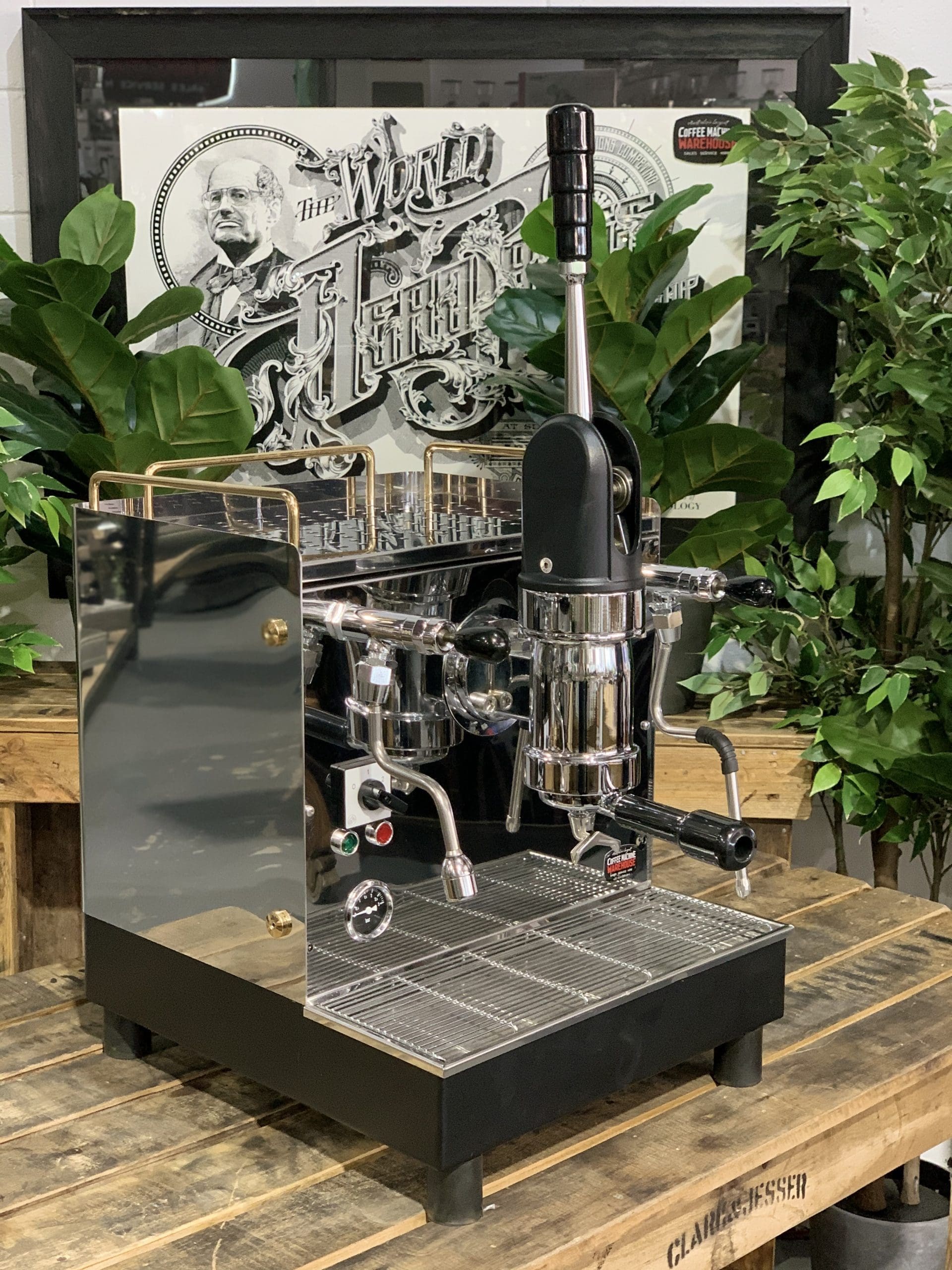 Brugnetti Lever 1 Group Espresso Coffee Machine - Used