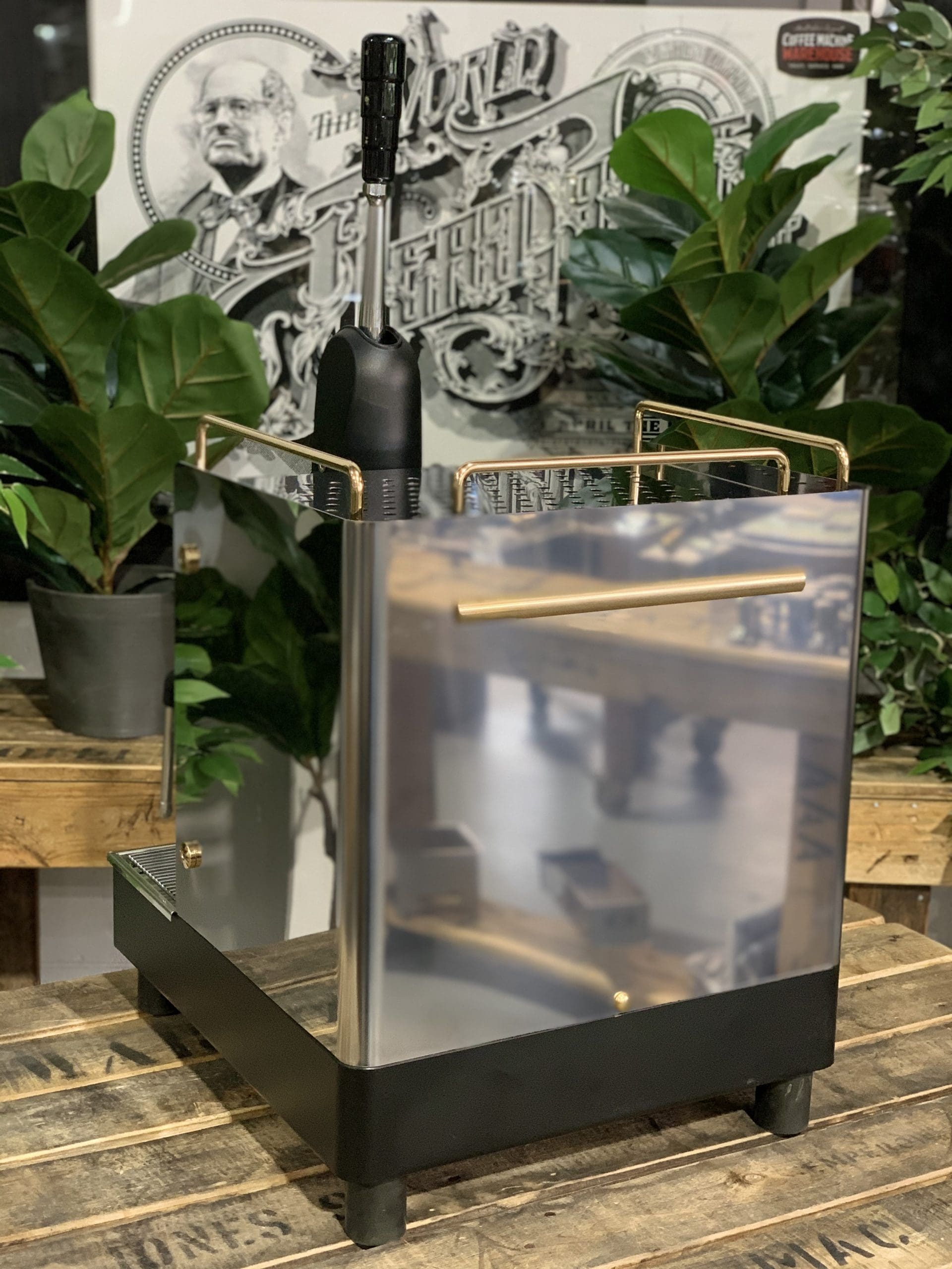 Brugnetti Lever 1 Group Espresso Coffee Machine - Used